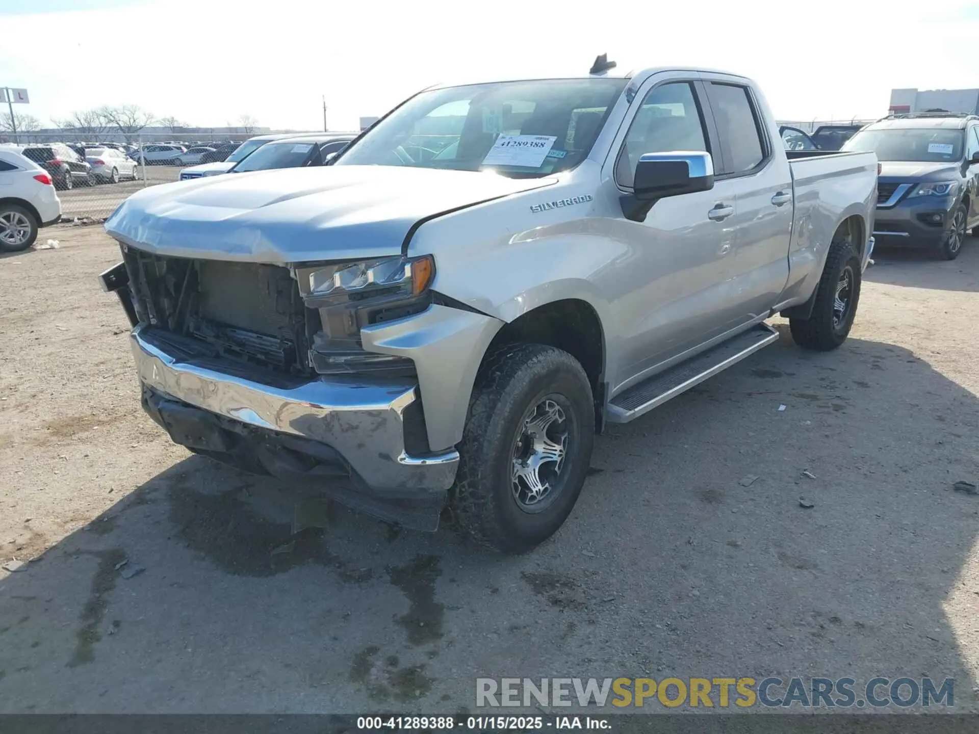 2 fotografías del automóvil dañado 1GCRWCEK2KZ281640 CHEVROLET SILVERADO 1500 2019