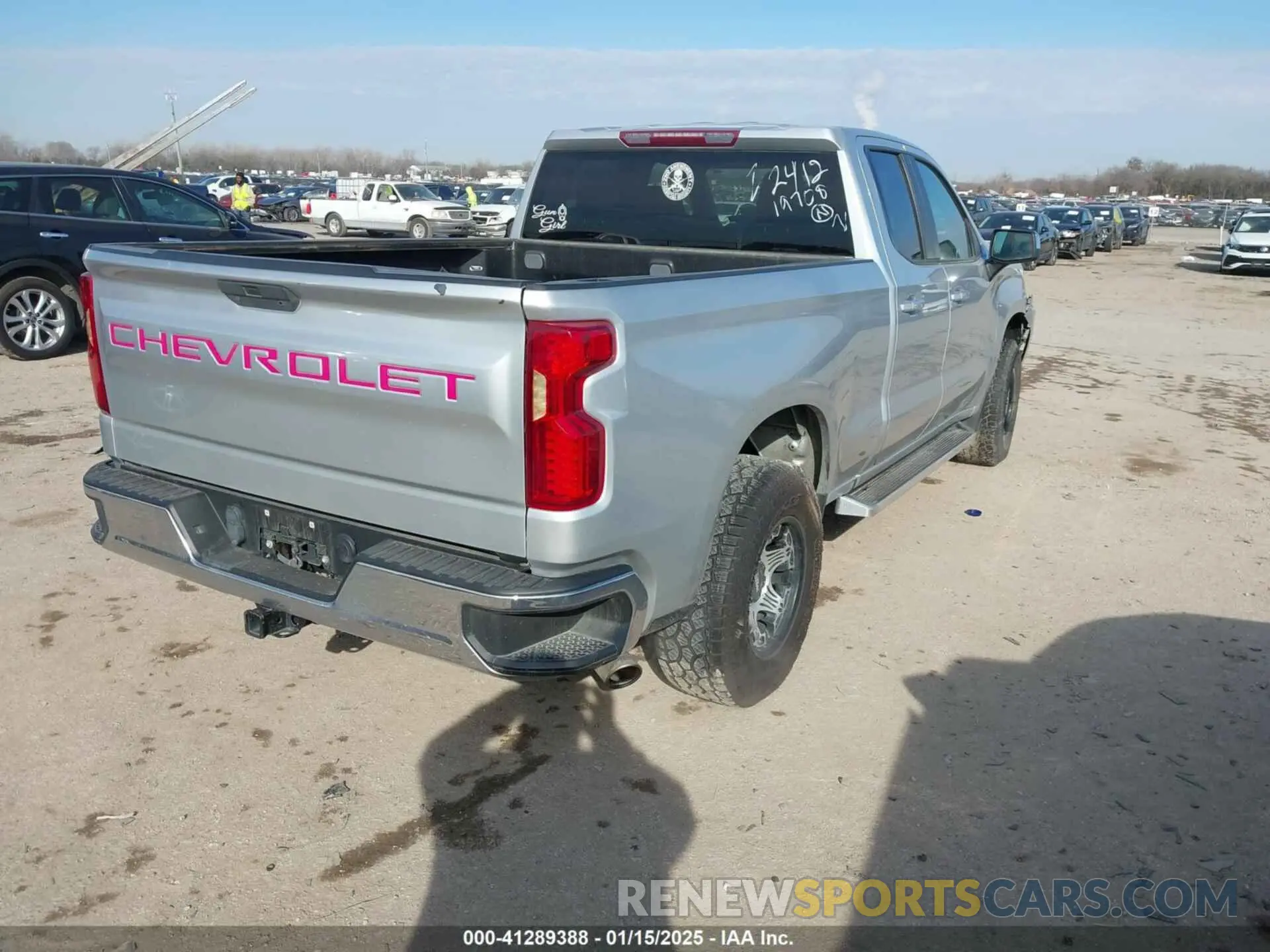 4 fotografías del automóvil dañado 1GCRWCEK2KZ281640 CHEVROLET SILVERADO 1500 2019