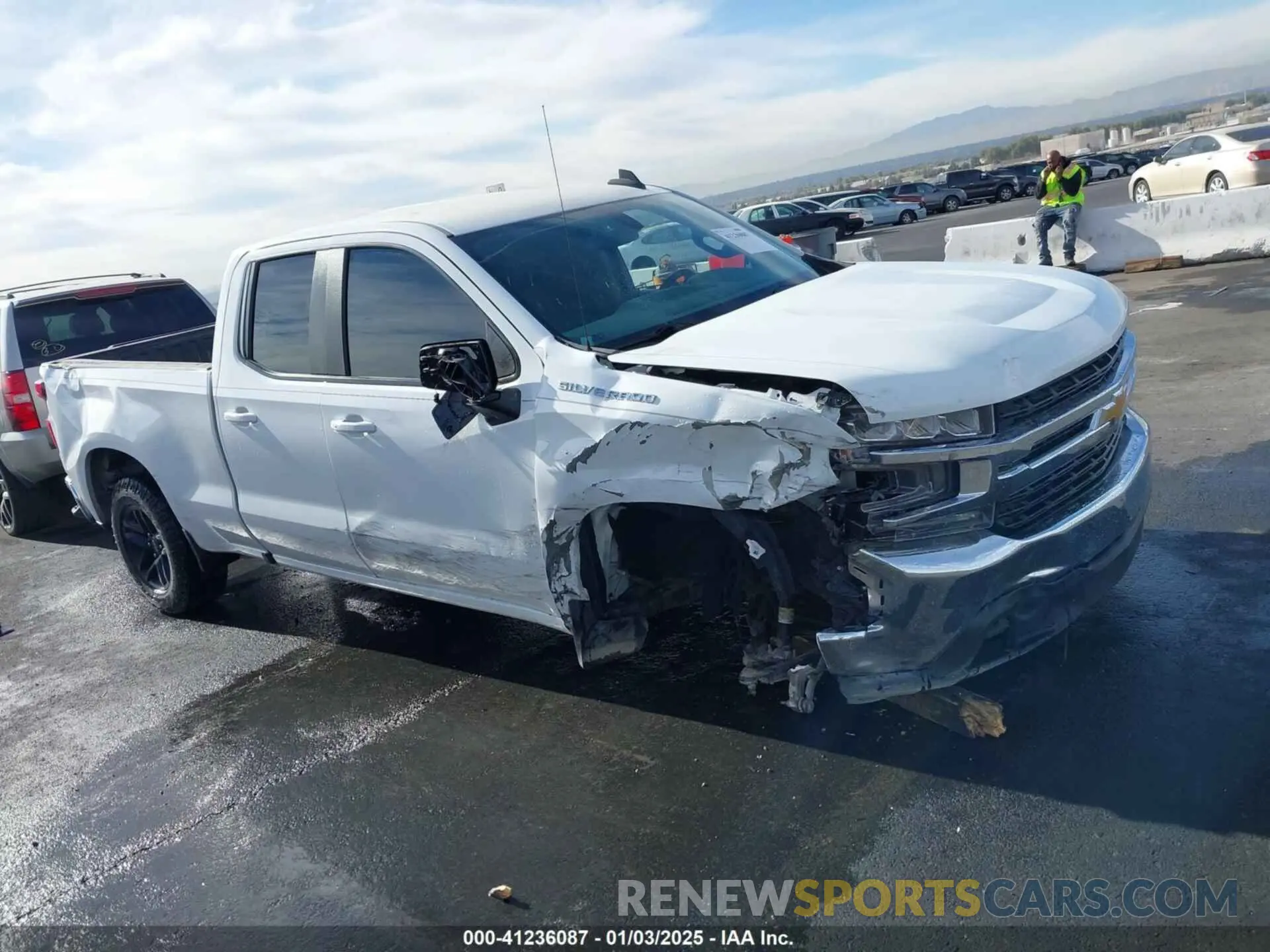 16 fotografías del automóvil dañado 1GCRWCEK5KZ239222 CHEVROLET SILVERADO 1500 2019