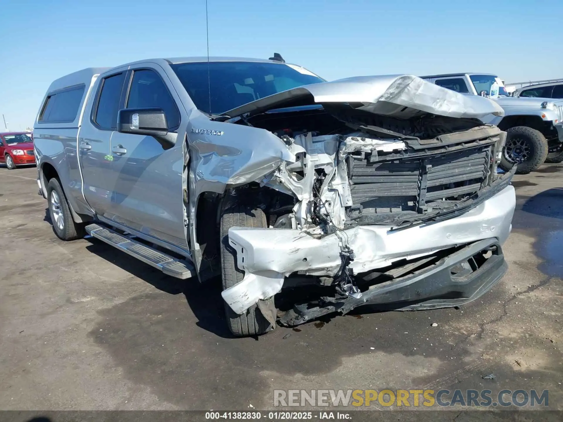 1 fotografías del automóvil dañado 1GCRWDED4KZ333728 CHEVROLET SILVERADO 1500 2019