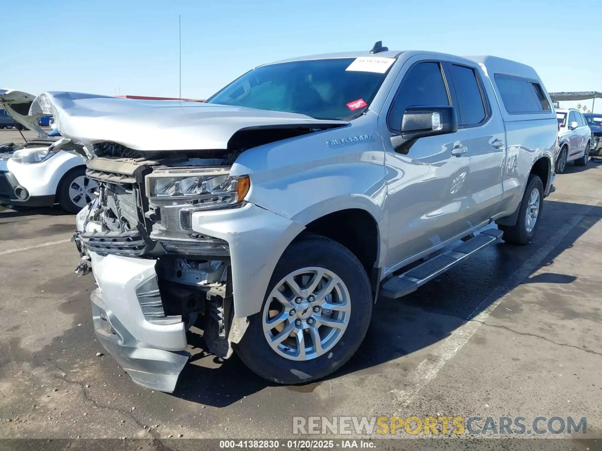 2 fotografías del automóvil dañado 1GCRWDED4KZ333728 CHEVROLET SILVERADO 1500 2019