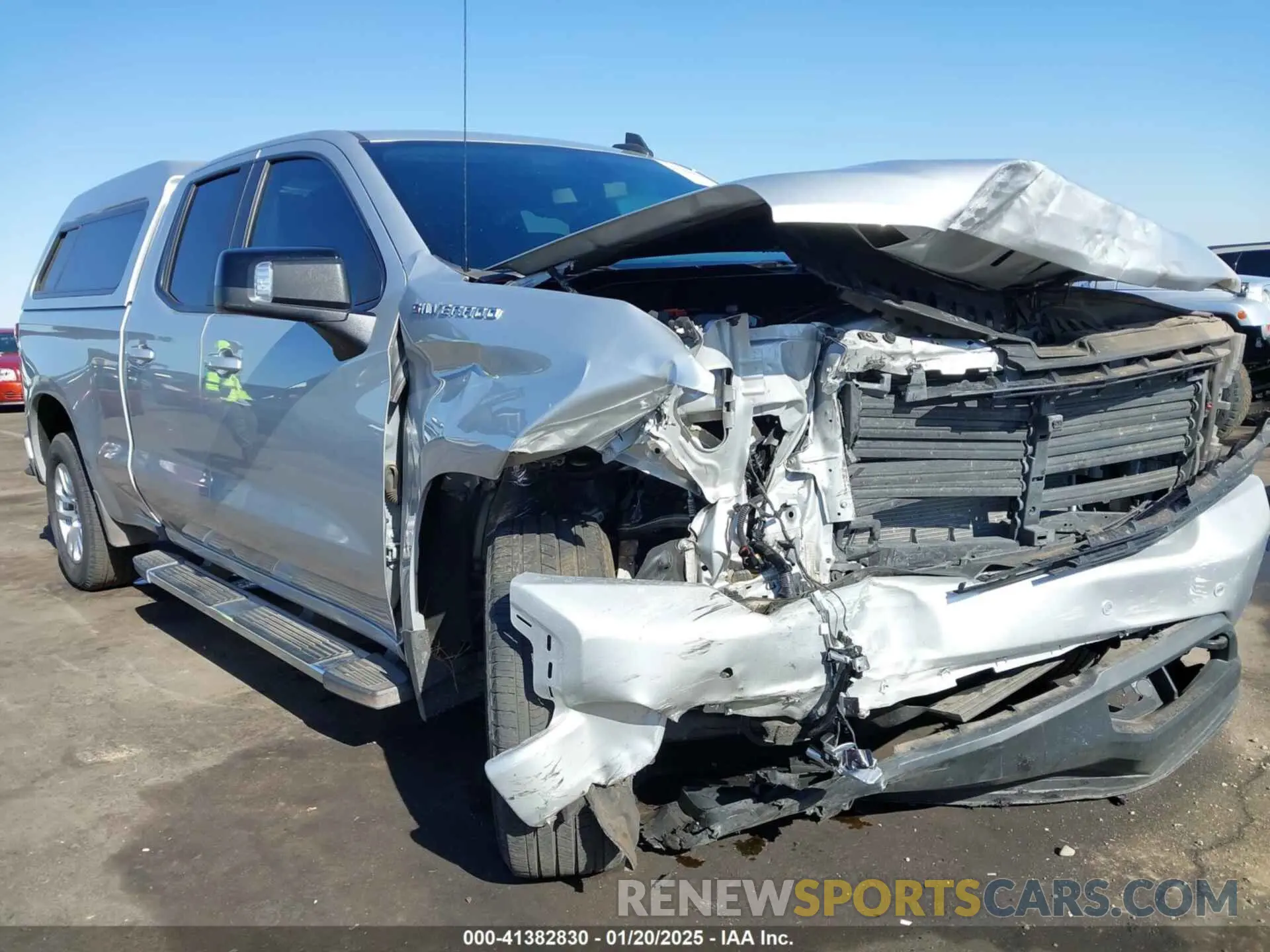 6 fotografías del automóvil dañado 1GCRWDED4KZ333728 CHEVROLET SILVERADO 1500 2019
