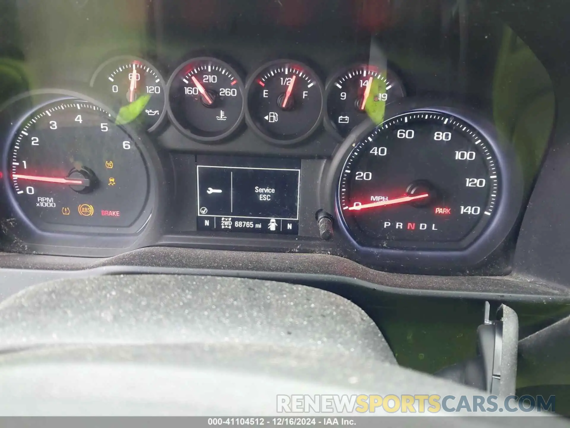 7 fotografías del automóvil dañado 1GCRYBEH5KZ407515 CHEVROLET SILVERADO 1500 2019