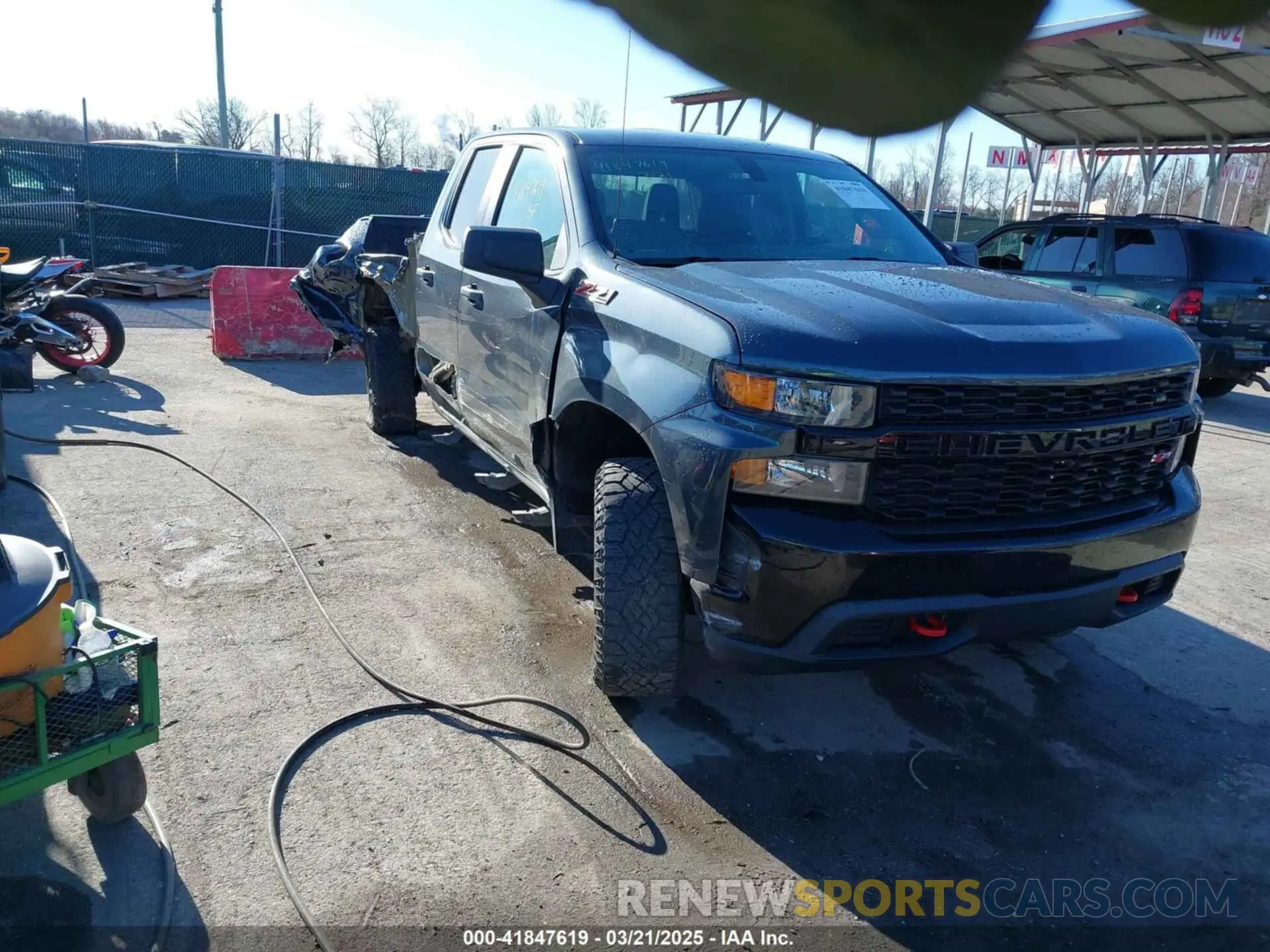 1 fotografías del automóvil dañado 1GCRYCEF0KZ353349 CHEVROLET SILVERADO 1500 2019
