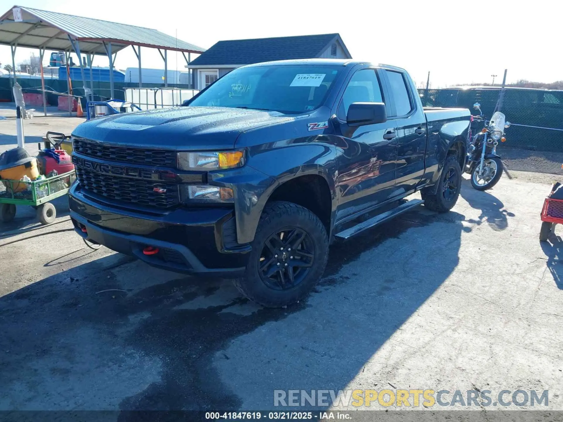 2 fotografías del automóvil dañado 1GCRYCEF0KZ353349 CHEVROLET SILVERADO 1500 2019