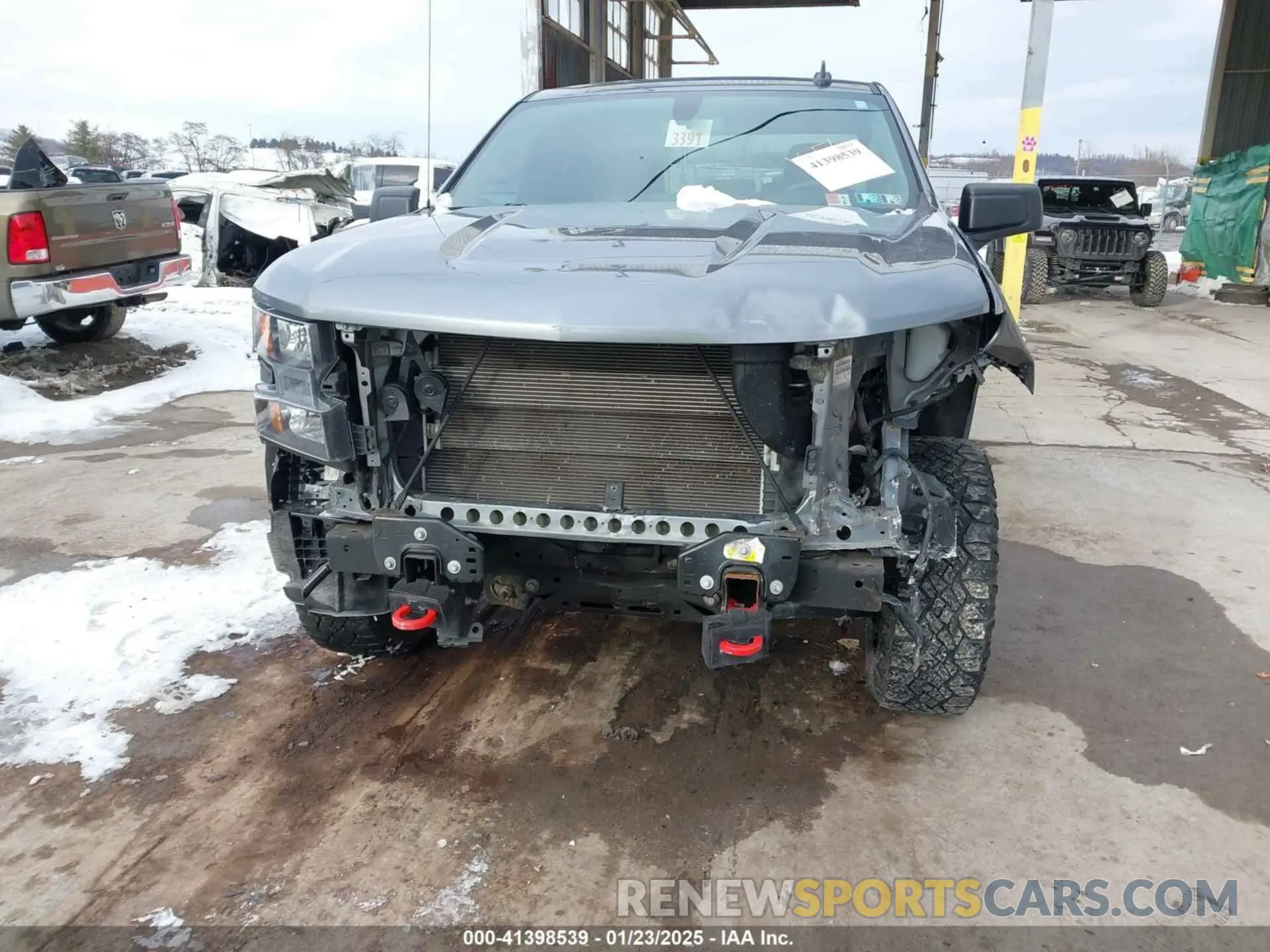 6 fotografías del automóvil dañado 1GCRYCEF9KZ221254 CHEVROLET SILVERADO 1500 2019
