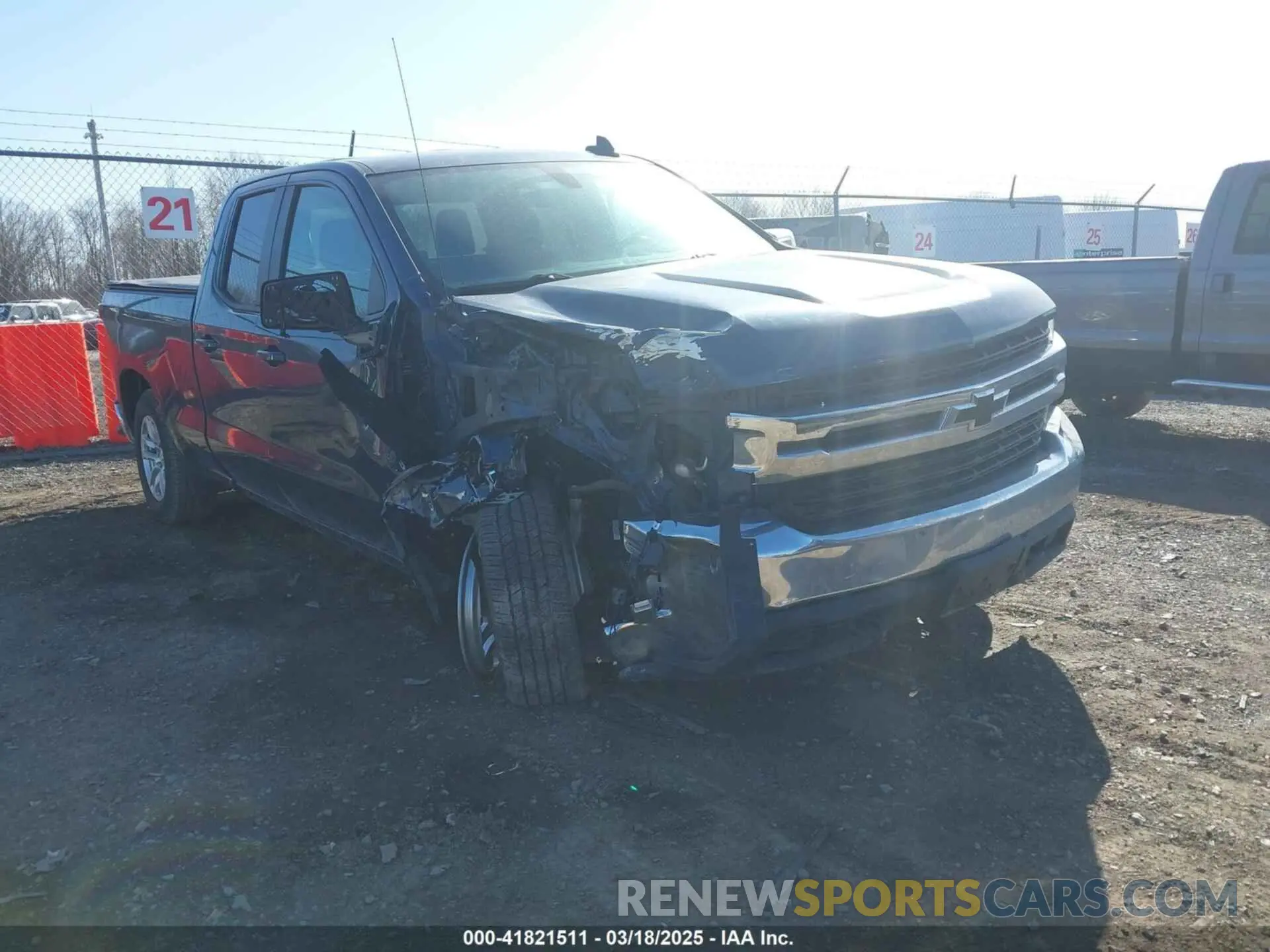 1 fotografías del automóvil dañado 1GCRYDED2KZ262281 CHEVROLET SILVERADO 1500 2019