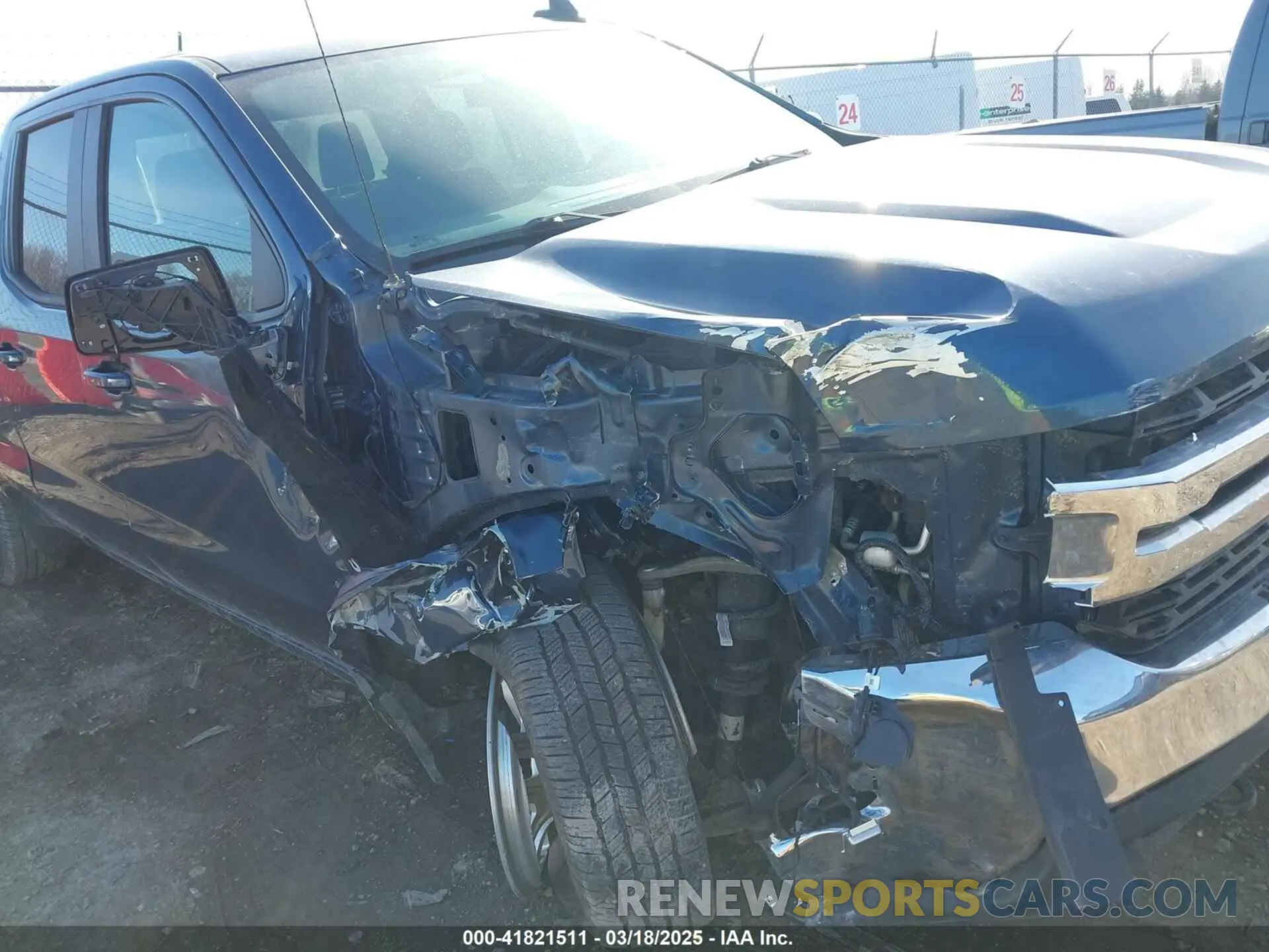 6 fotografías del automóvil dañado 1GCRYDED2KZ262281 CHEVROLET SILVERADO 1500 2019