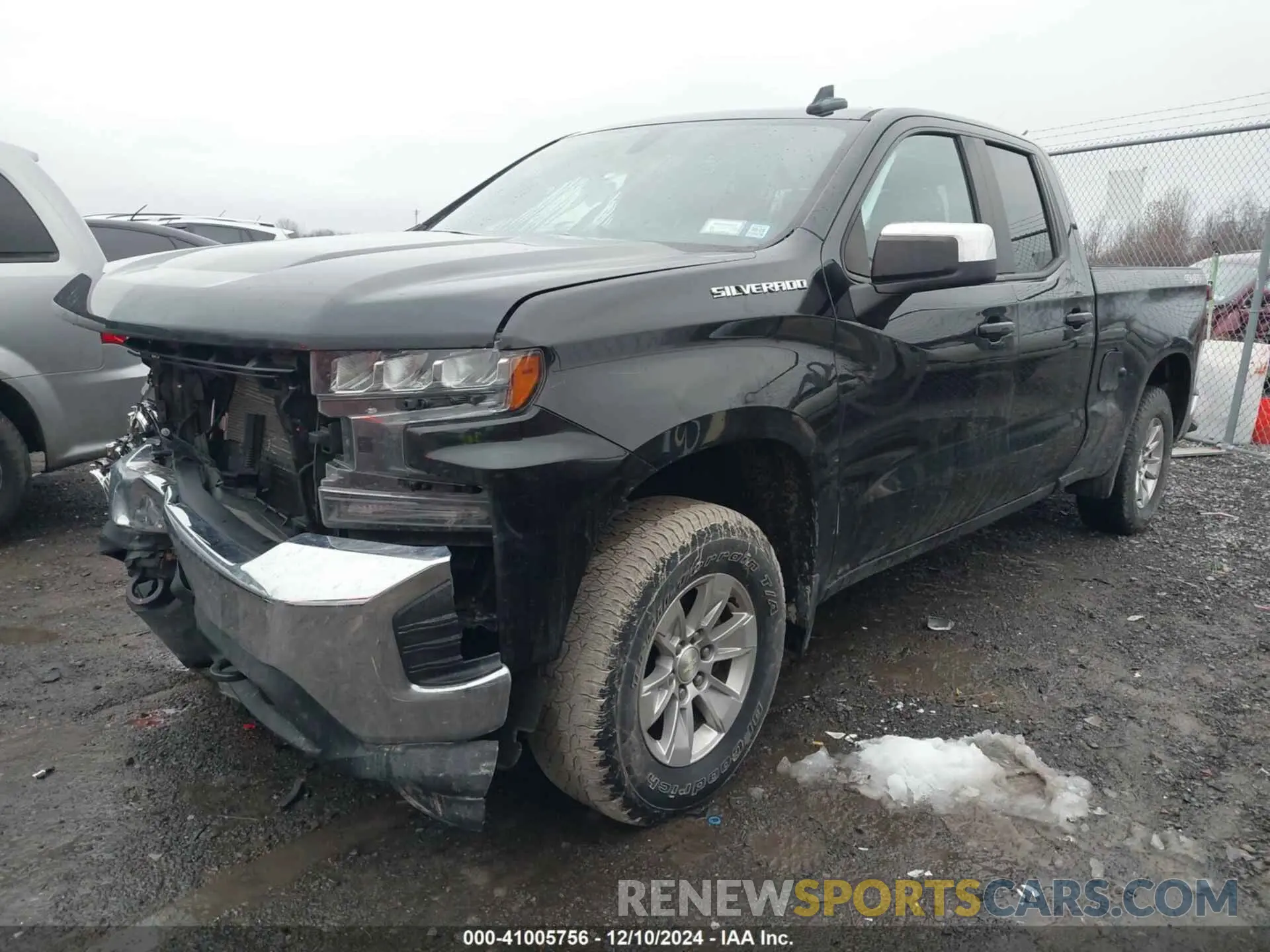 2 fotografías del automóvil dañado 1GCRYDED3KZ349851 CHEVROLET SILVERADO 1500 2019