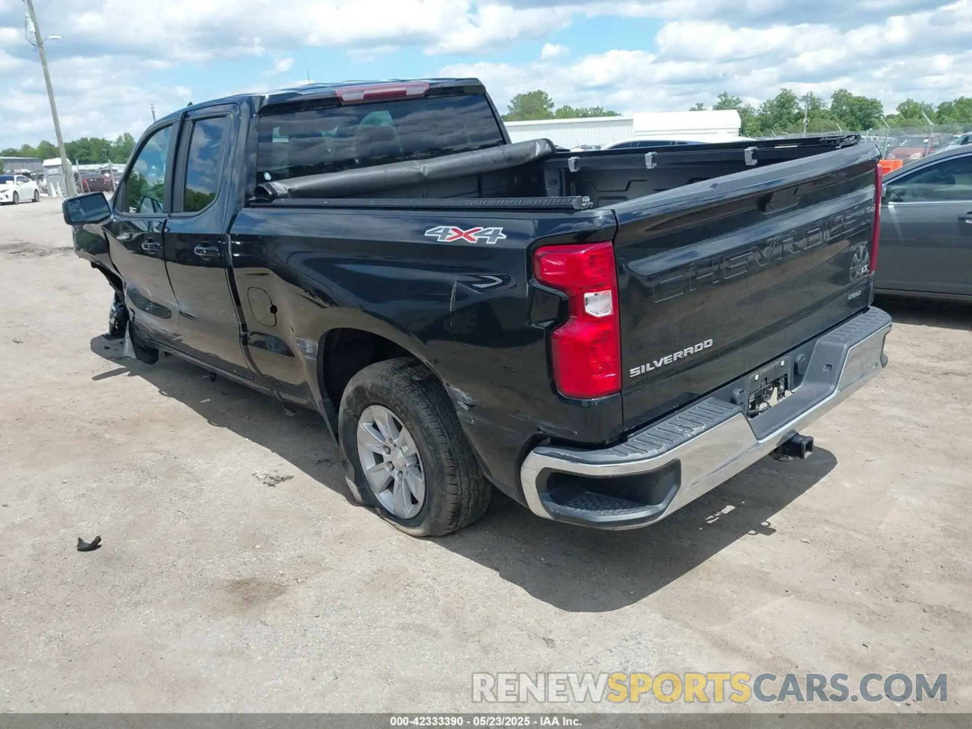 3 fotografías del automóvil dañado 1GCRYDED4KZ254358 CHEVROLET SILVERADO 1500 2019