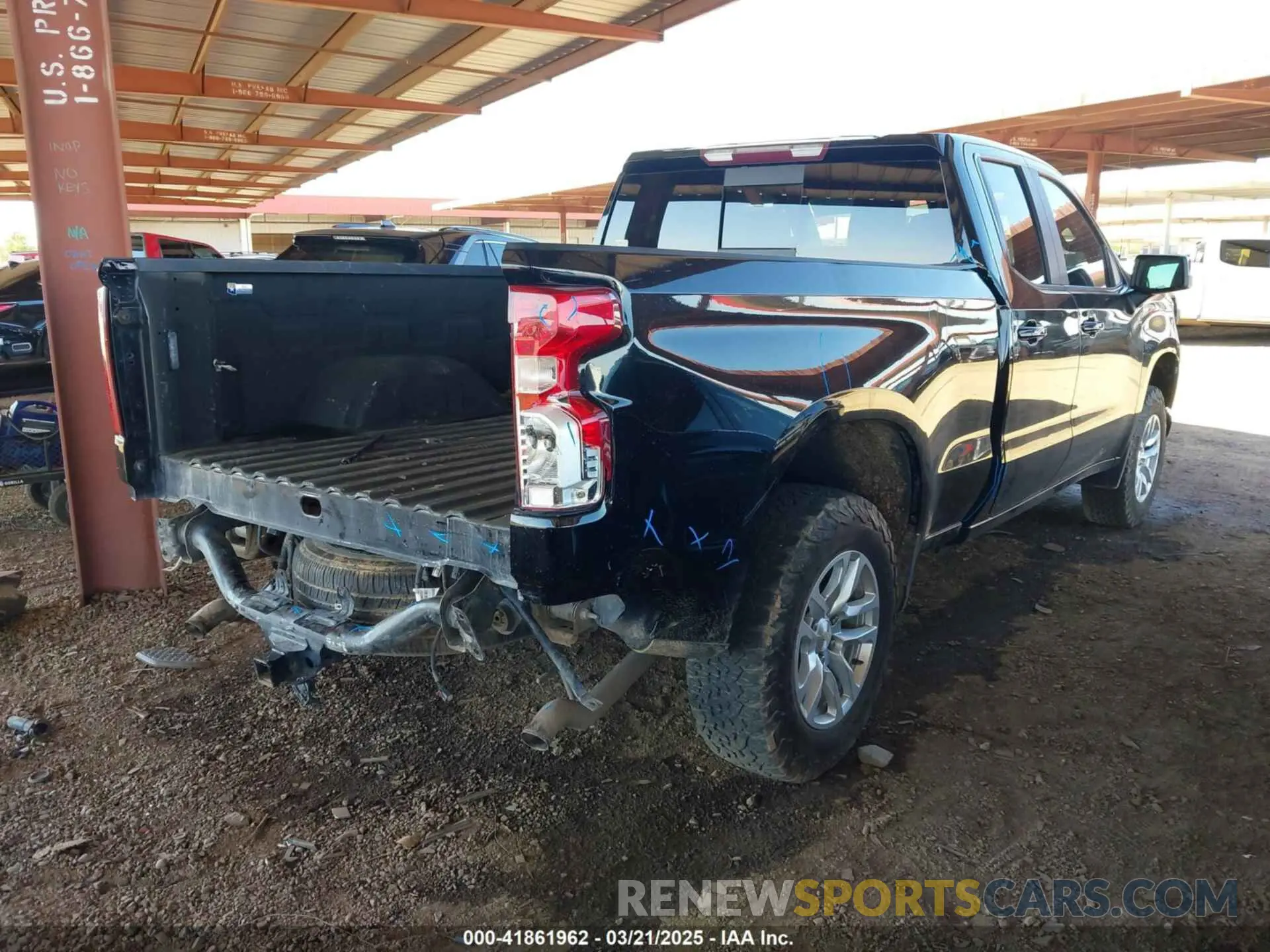 4 fotografías del automóvil dañado 1GCRYDED6KZ235973 CHEVROLET SILVERADO 1500 2019