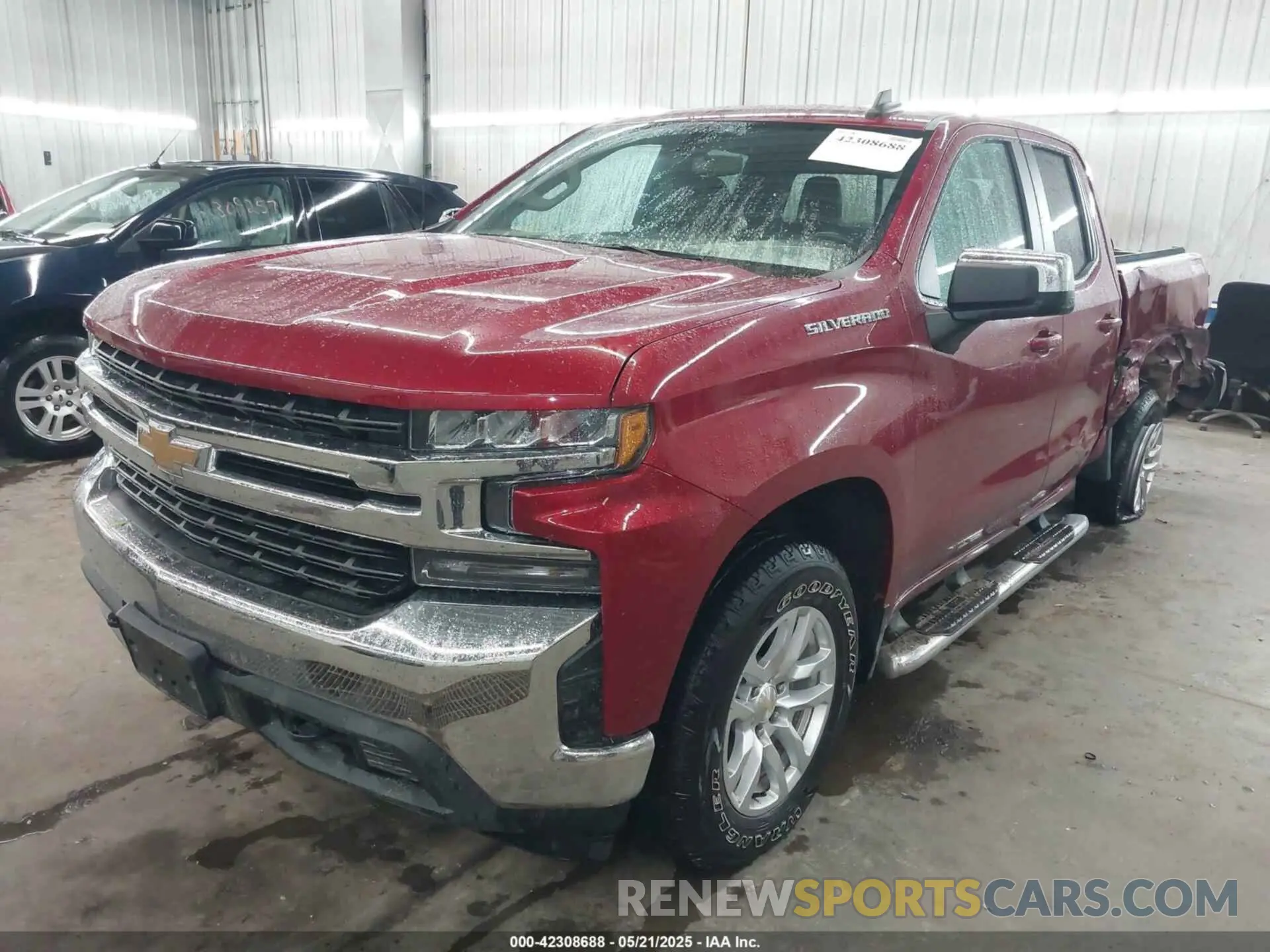 2 fotografías del automóvil dañado 1GCRYDED6KZ291993 CHEVROLET SILVERADO 1500 2019