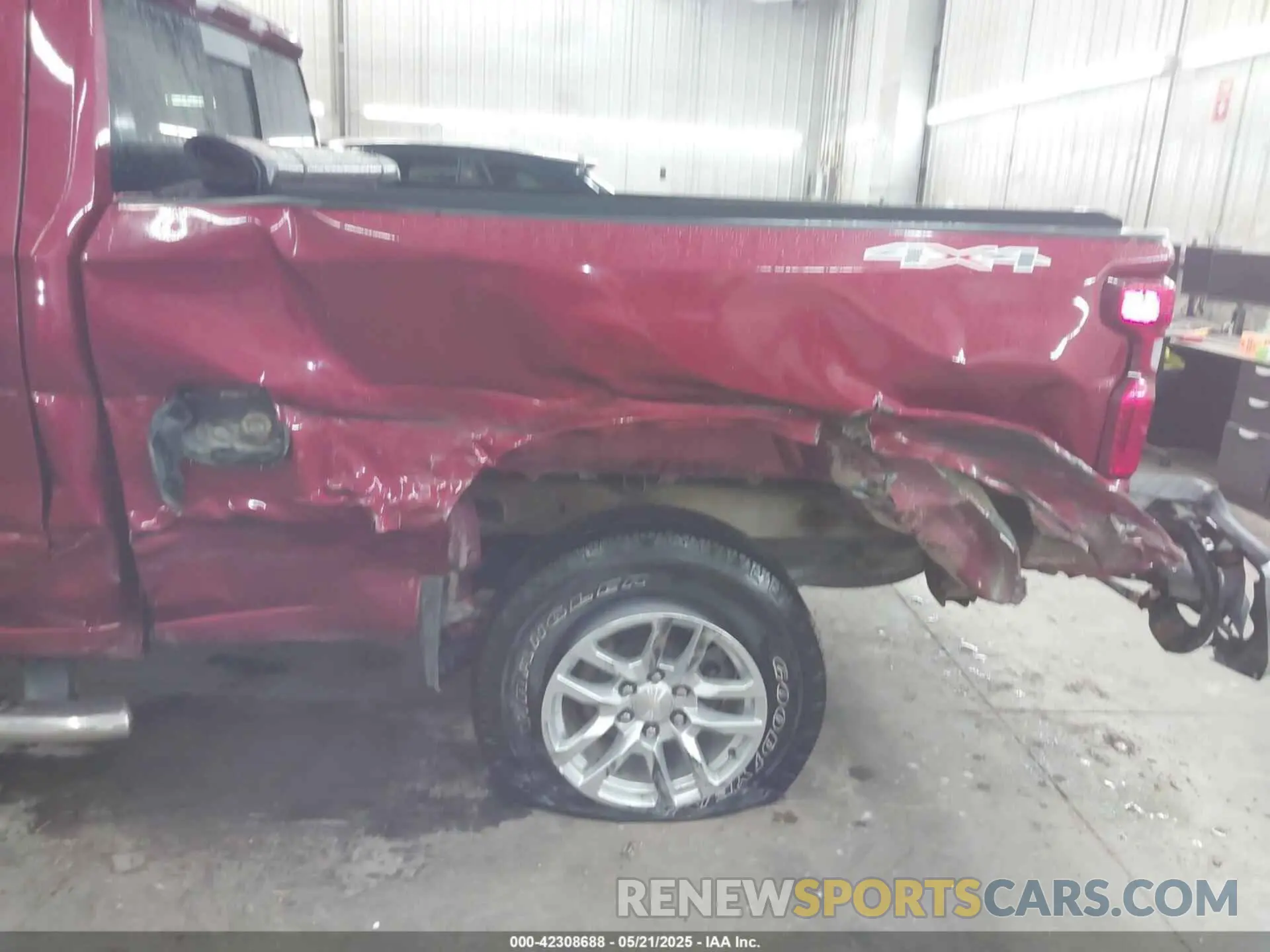 6 fotografías del automóvil dañado 1GCRYDED6KZ291993 CHEVROLET SILVERADO 1500 2019