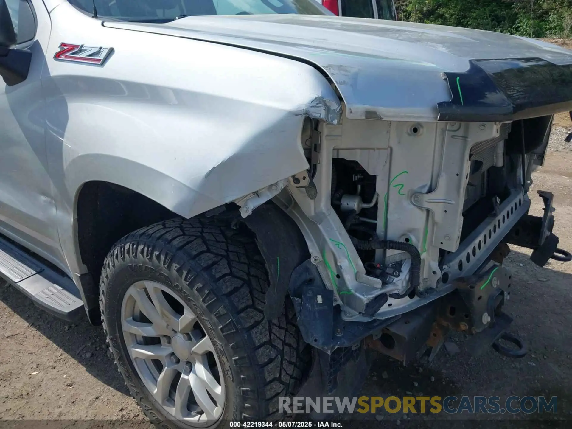 6 fotografías del automóvil dañado 1GCRYDED6KZ354204 CHEVROLET SILVERADO 1500 2019