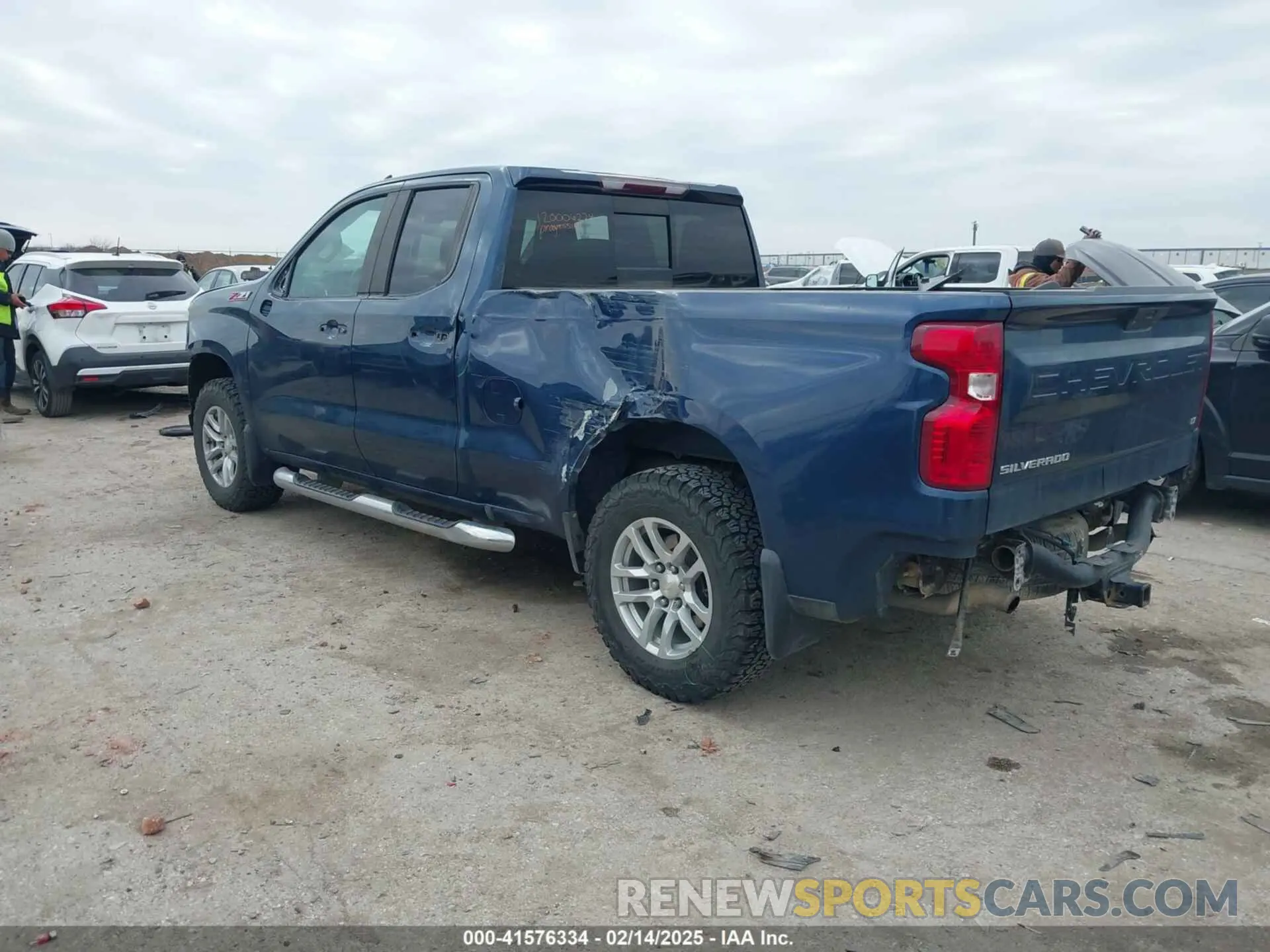 3 fotografías del automóvil dañado 1GCRYDED7KZ246898 CHEVROLET SILVERADO 1500 2019