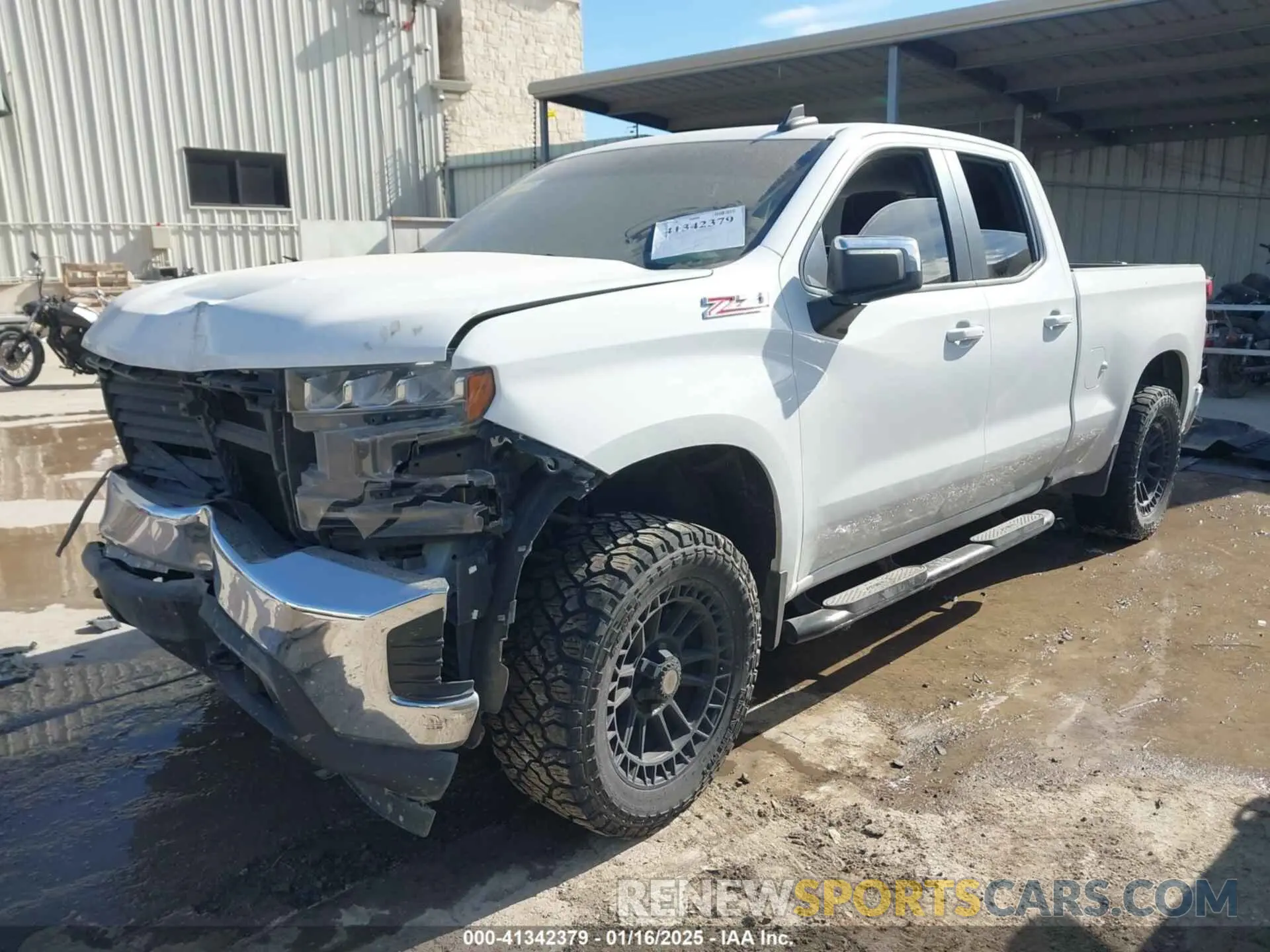 2 fotografías del automóvil dañado 1GCRYDED9KZ239788 CHEVROLET SILVERADO 1500 2019