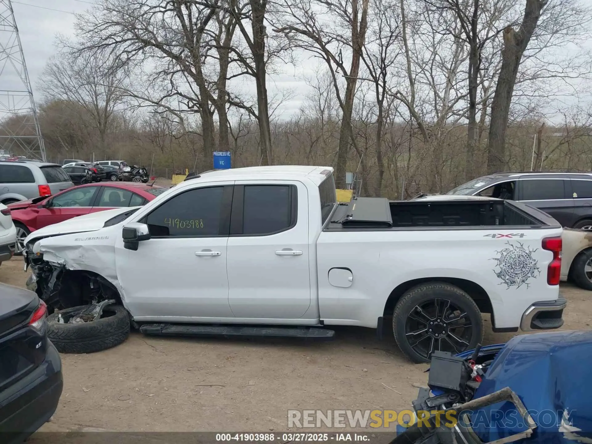 14 fotografías del automóvil dañado 1GCRYDEK4KZ296737 CHEVROLET SILVERADO 1500 2019