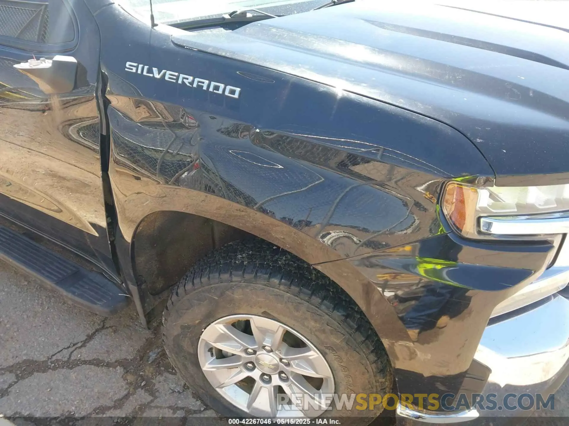 16 fotografías del automóvil dañado 1GCRYDEK6KZ390280 CHEVROLET SILVERADO 1500 2019
