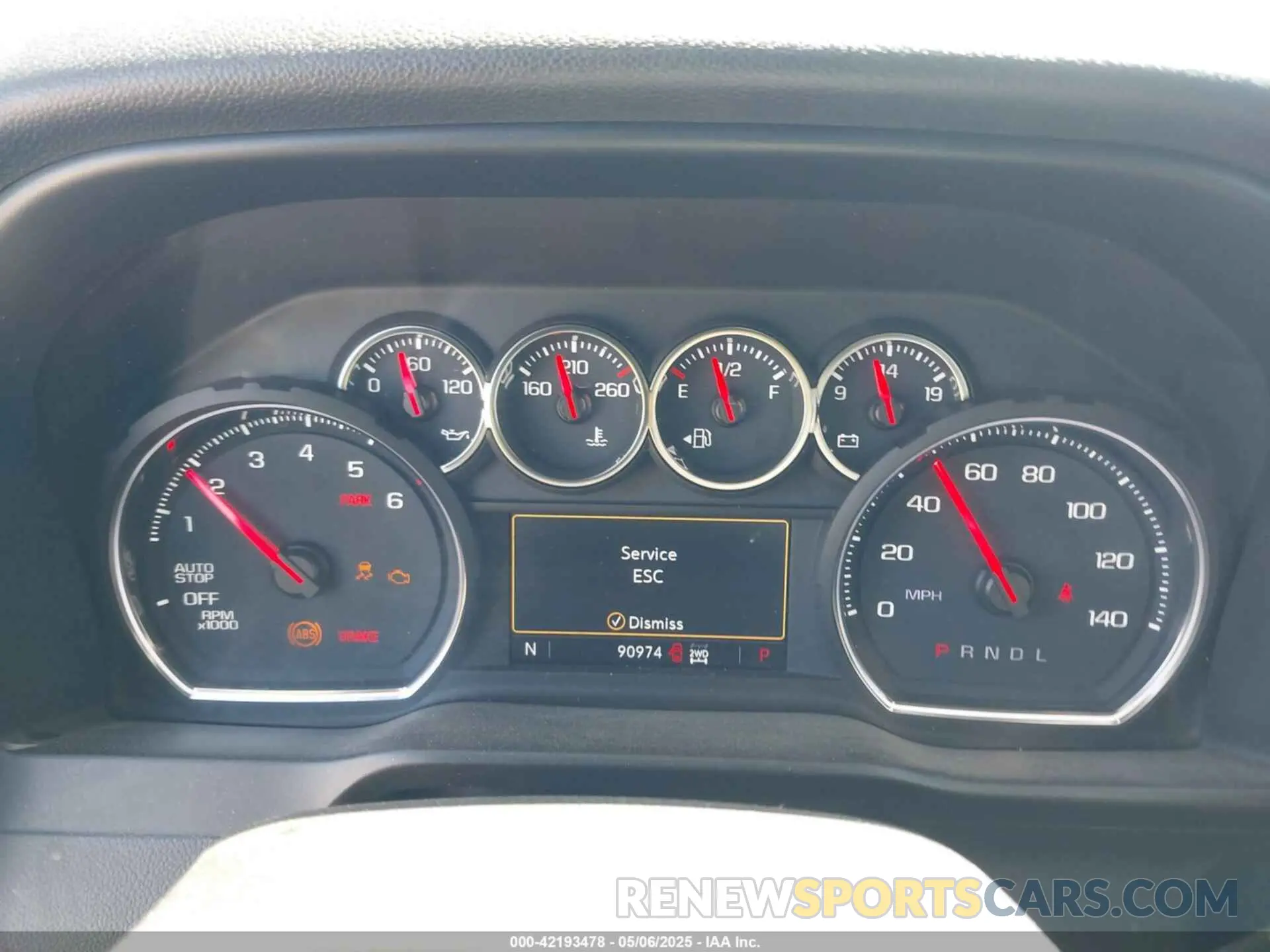 7 fotografías del automóvil dañado 1GCRYEED9KZ245189 CHEVROLET SILVERADO 1500 2019