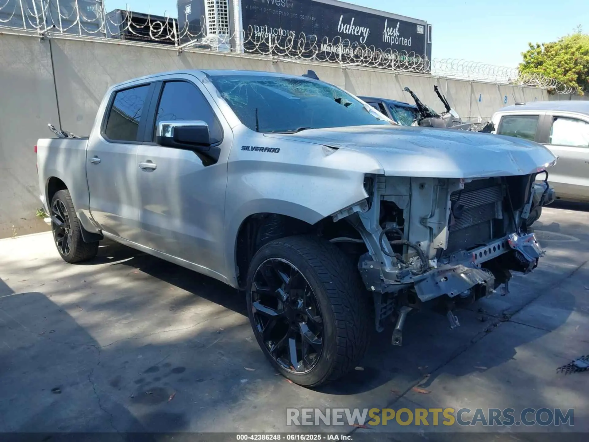 1 fotografías del automóvil dañado 1GCUWCED6KZ173369 CHEVROLET SILVERADO 1500 2019