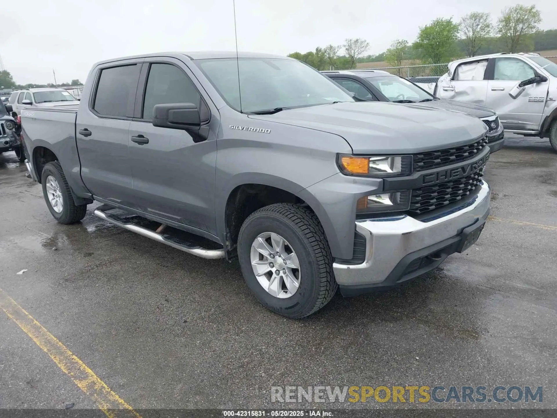 1 fotografías del automóvil dañado 1GCUYAEF3KZ323471 CHEVROLET SILVERADO 1500 2019