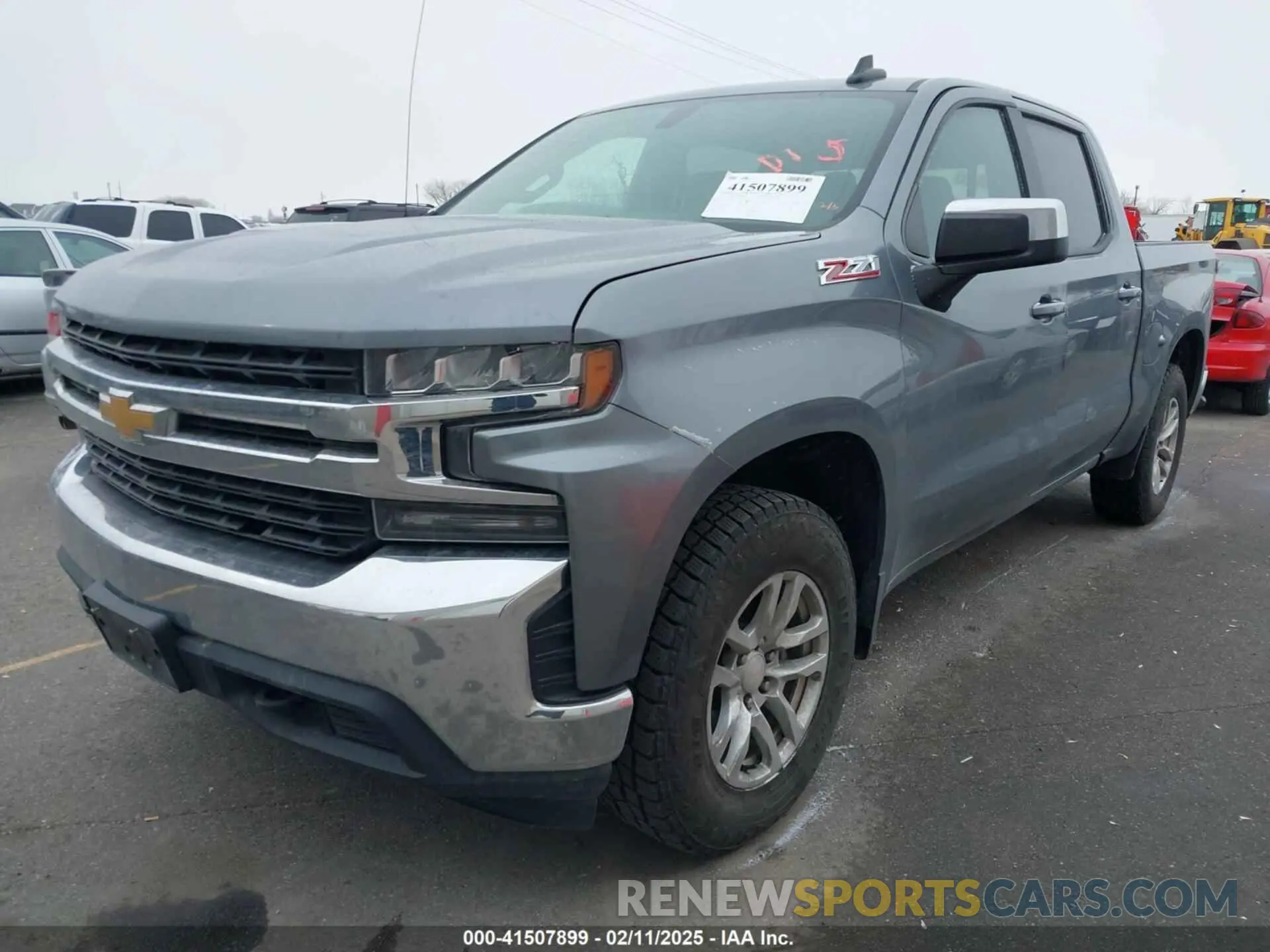 2 fotografías del automóvil dañado 1GCUYDED1KZ259950 CHEVROLET SILVERADO 1500 2019