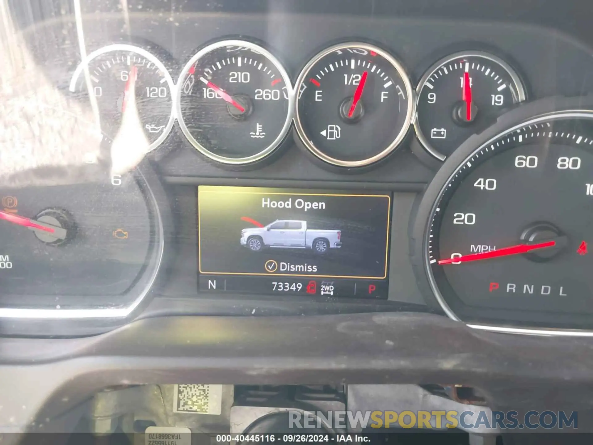 7 fotografías del automóvil dañado 1GCUYEED5KZ166046 CHEVROLET SILVERADO 1500 2019