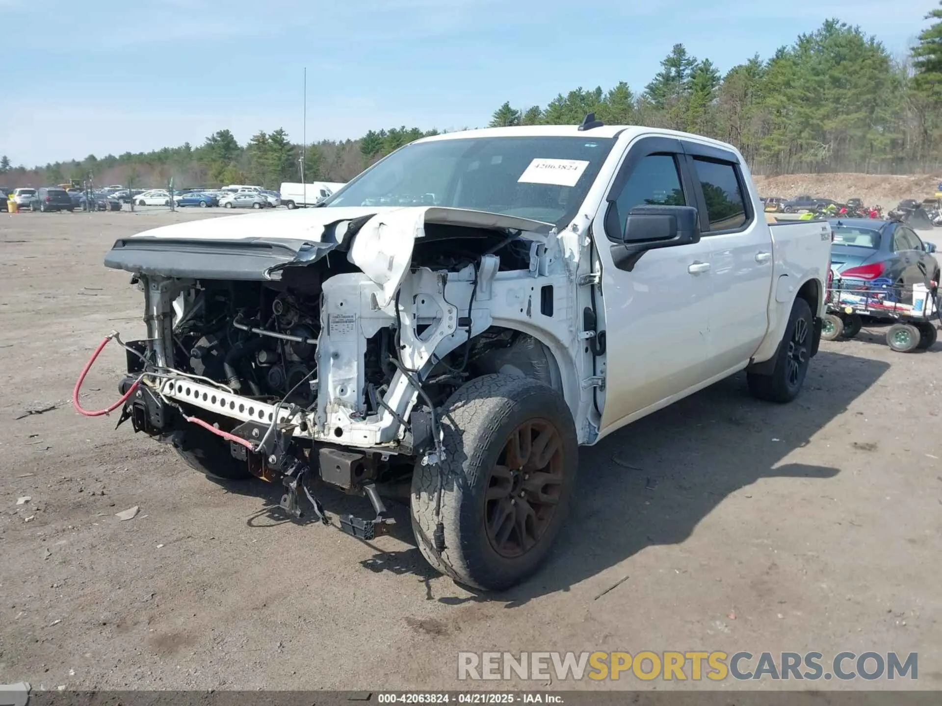 2 fotografías del automóvil dañado 1GCUYEED6KZ289810 CHEVROLET SILVERADO 1500 2019