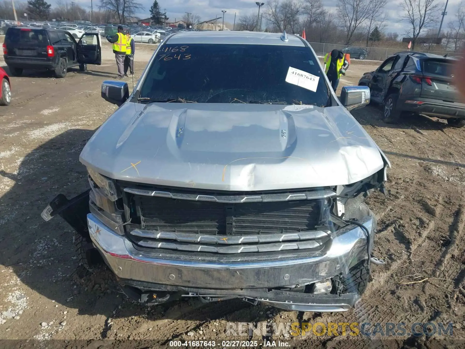 13 fotografías del automóvil dañado 1GCUYGELXKZ154980 CHEVROLET SILVERADO 1500 2019
