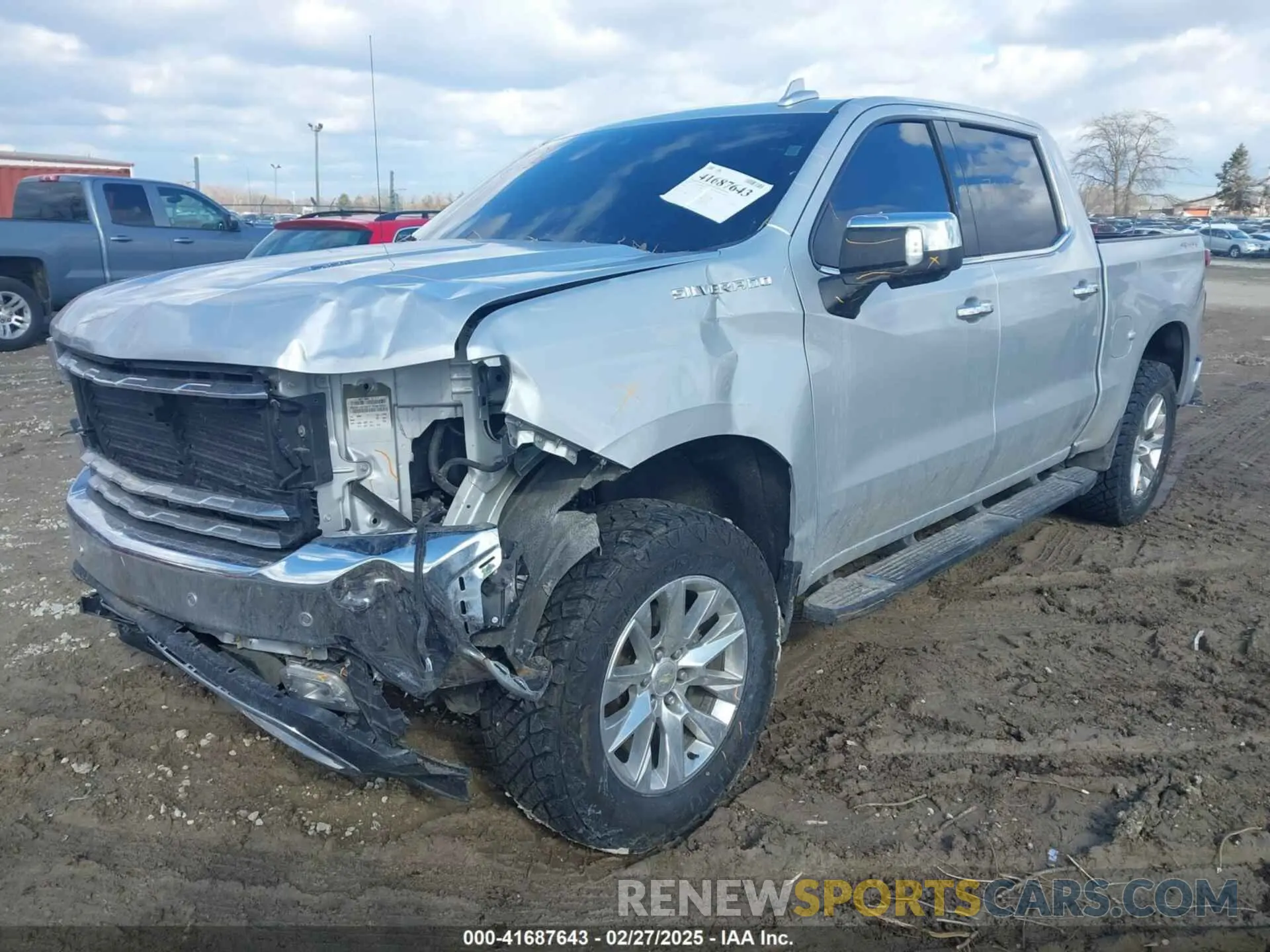 2 fotografías del automóvil dañado 1GCUYGELXKZ154980 CHEVROLET SILVERADO 1500 2019