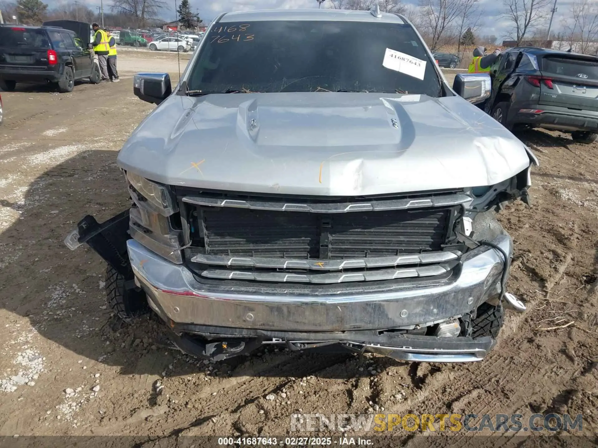 20 fotografías del automóvil dañado 1GCUYGELXKZ154980 CHEVROLET SILVERADO 1500 2019