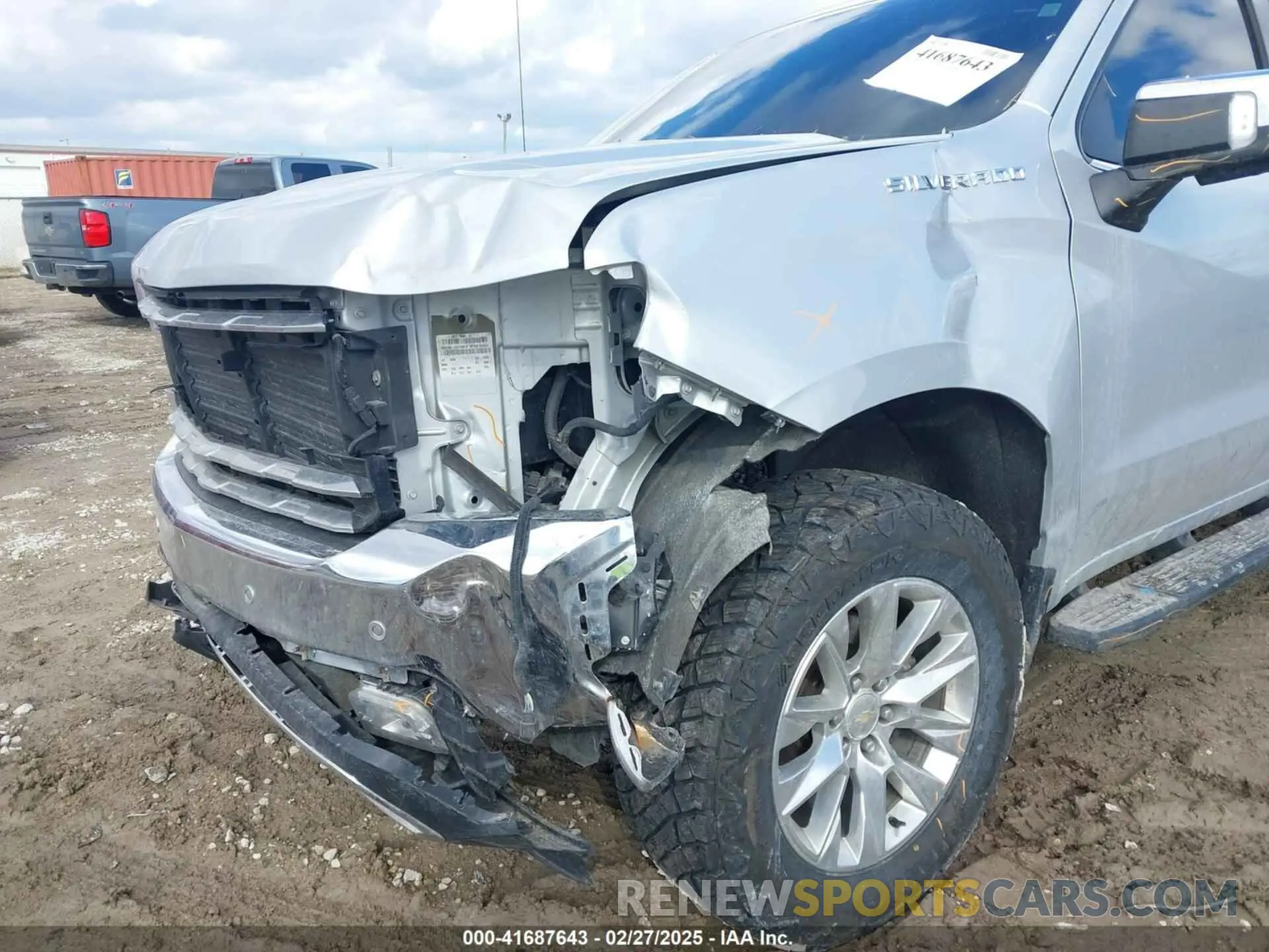 6 fotografías del automóvil dañado 1GCUYGELXKZ154980 CHEVROLET SILVERADO 1500 2019