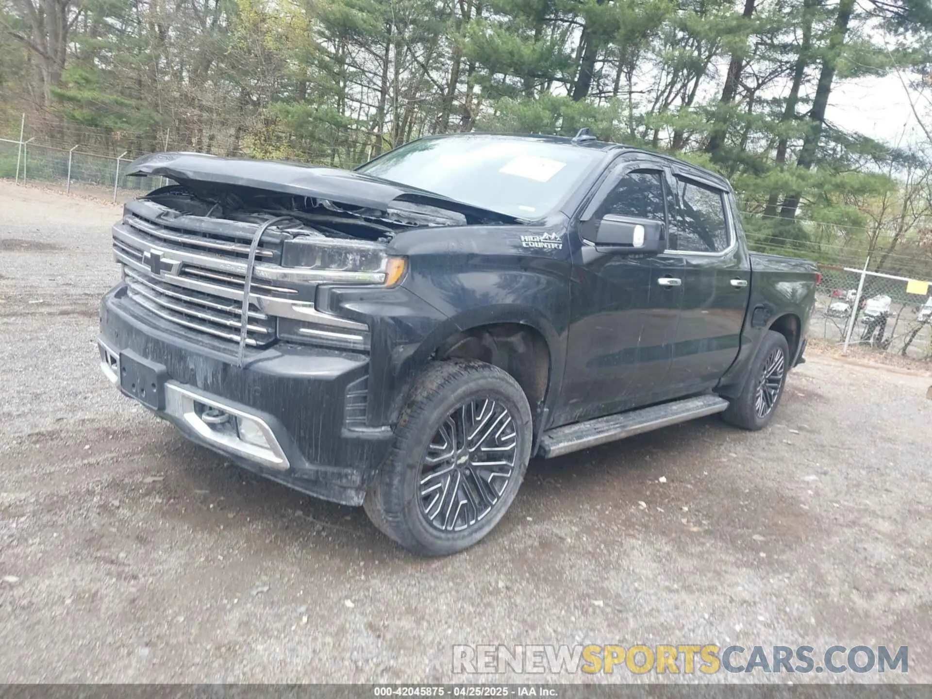 2 fotografías del automóvil dañado 1GCUYHED3KZ294836 CHEVROLET SILVERADO 1500 2019