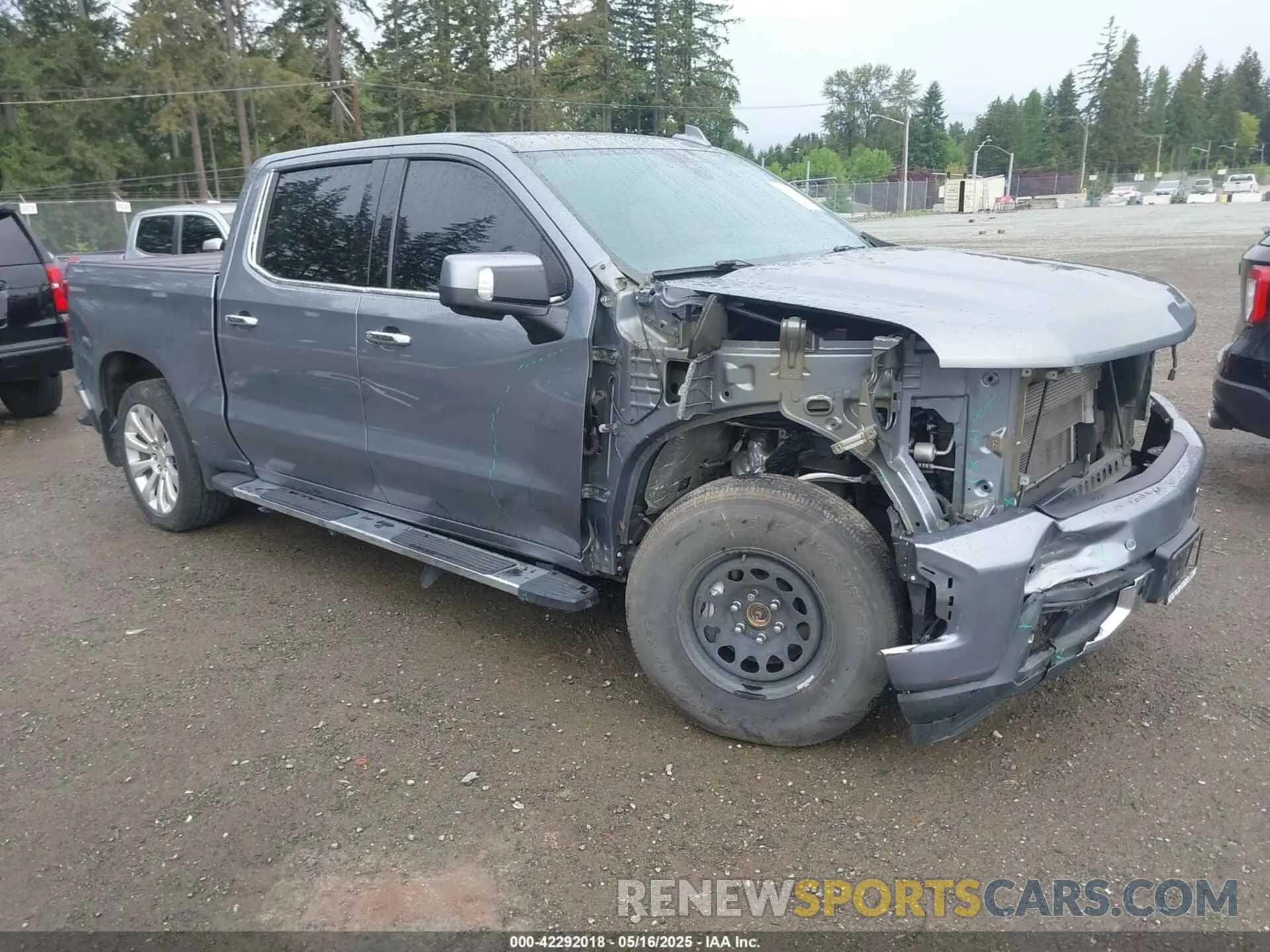 1 fotografías del automóvil dañado 1GCUYHED9KZ147677 CHEVROLET SILVERADO 1500 2019