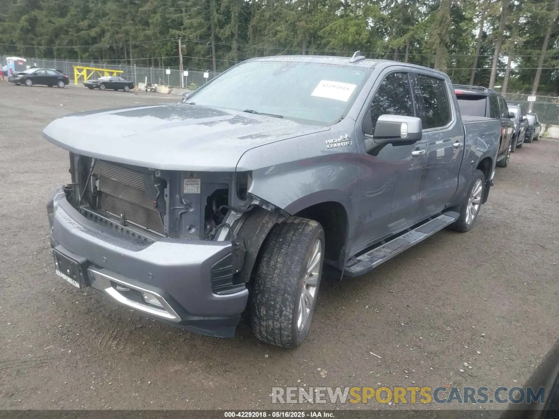 2 fotografías del automóvil dañado 1GCUYHED9KZ147677 CHEVROLET SILVERADO 1500 2019