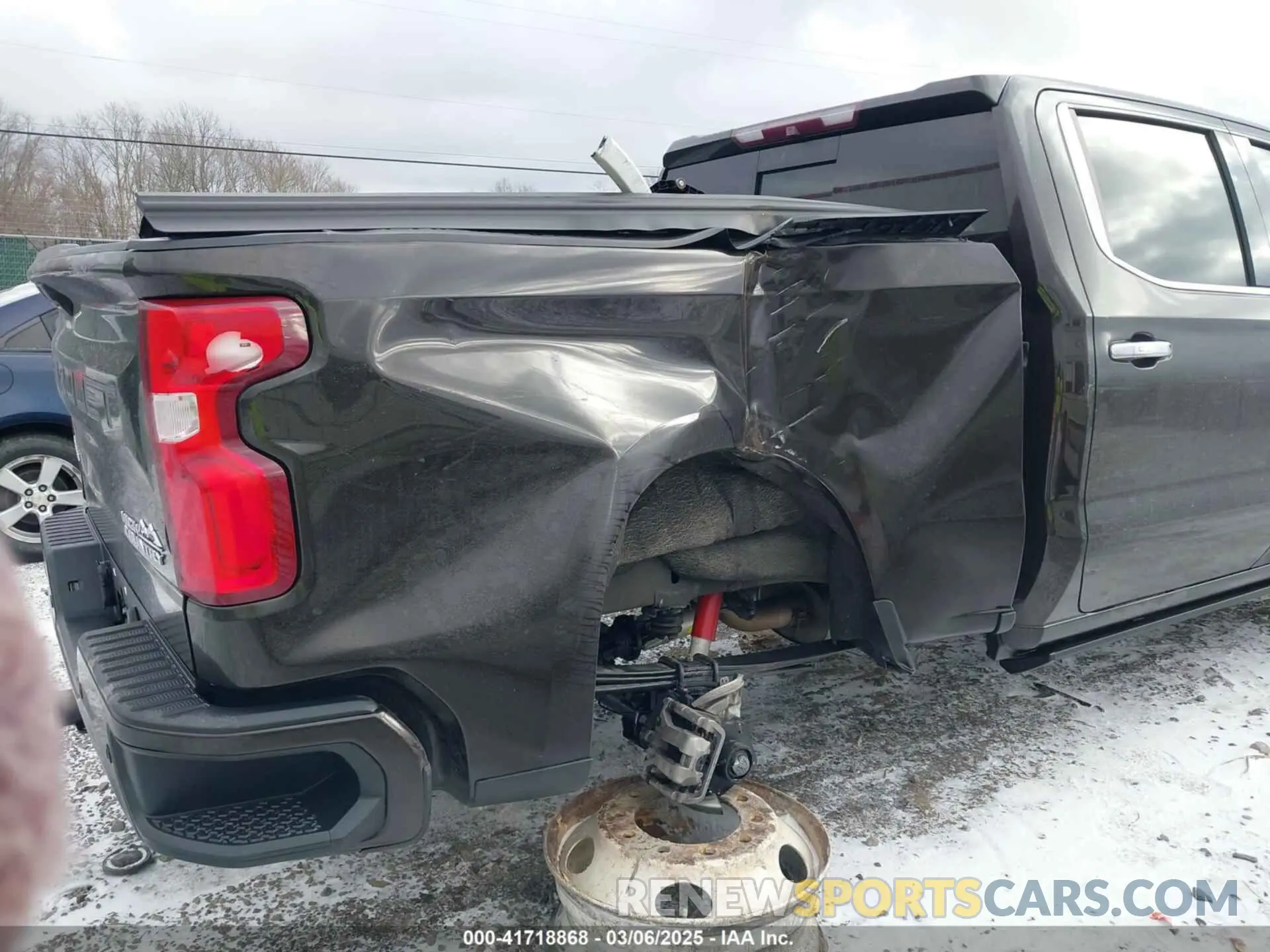 6 fotografías del automóvil dañado 1GCUYHEL1KZ204249 CHEVROLET SILVERADO 1500 2019