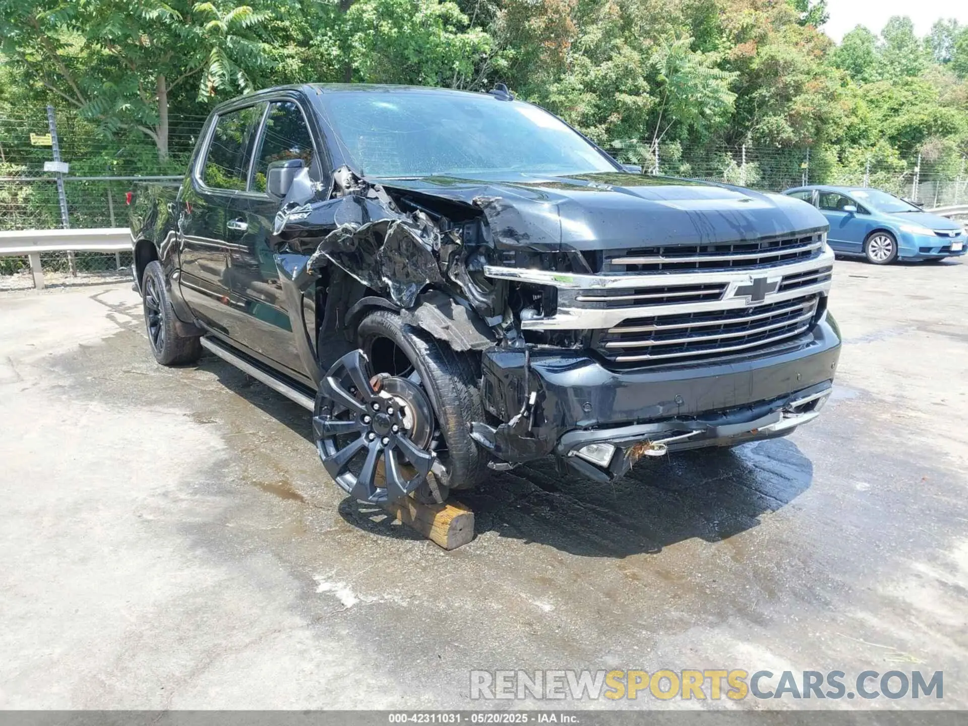 1 fotografías del automóvil dañado 1GCUYHEL1KZ302309 CHEVROLET SILVERADO 1500 2019