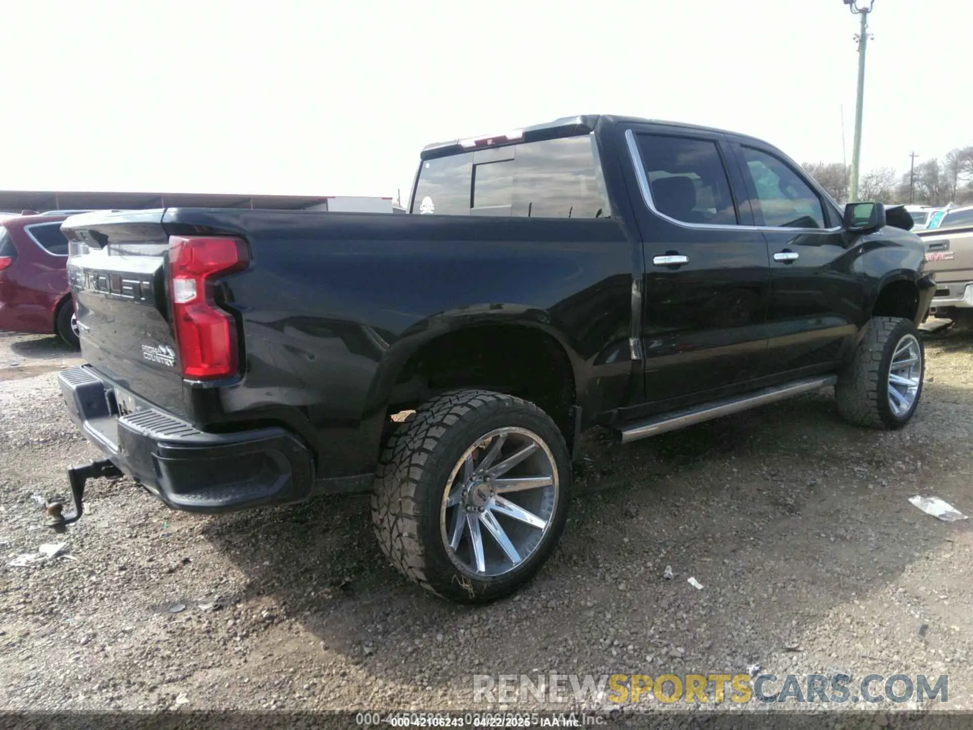 4 fotografías del automóvil dañado 1GCUYHEL1KZ360808 CHEVROLET SILVERADO 1500 2019