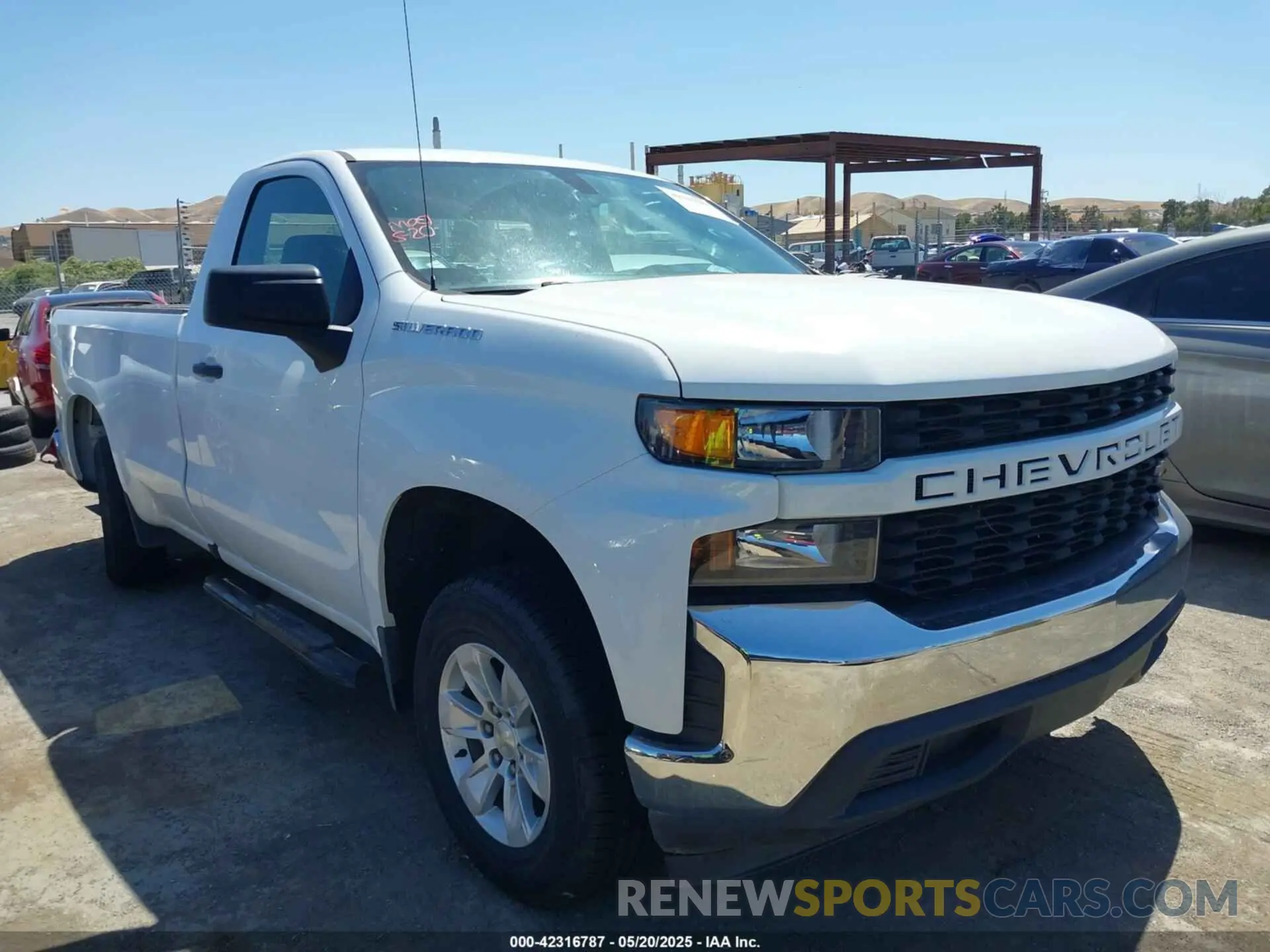 1 fotografías del automóvil dañado 3GCNWAEF1KG284129 CHEVROLET SILVERADO 1500 2019