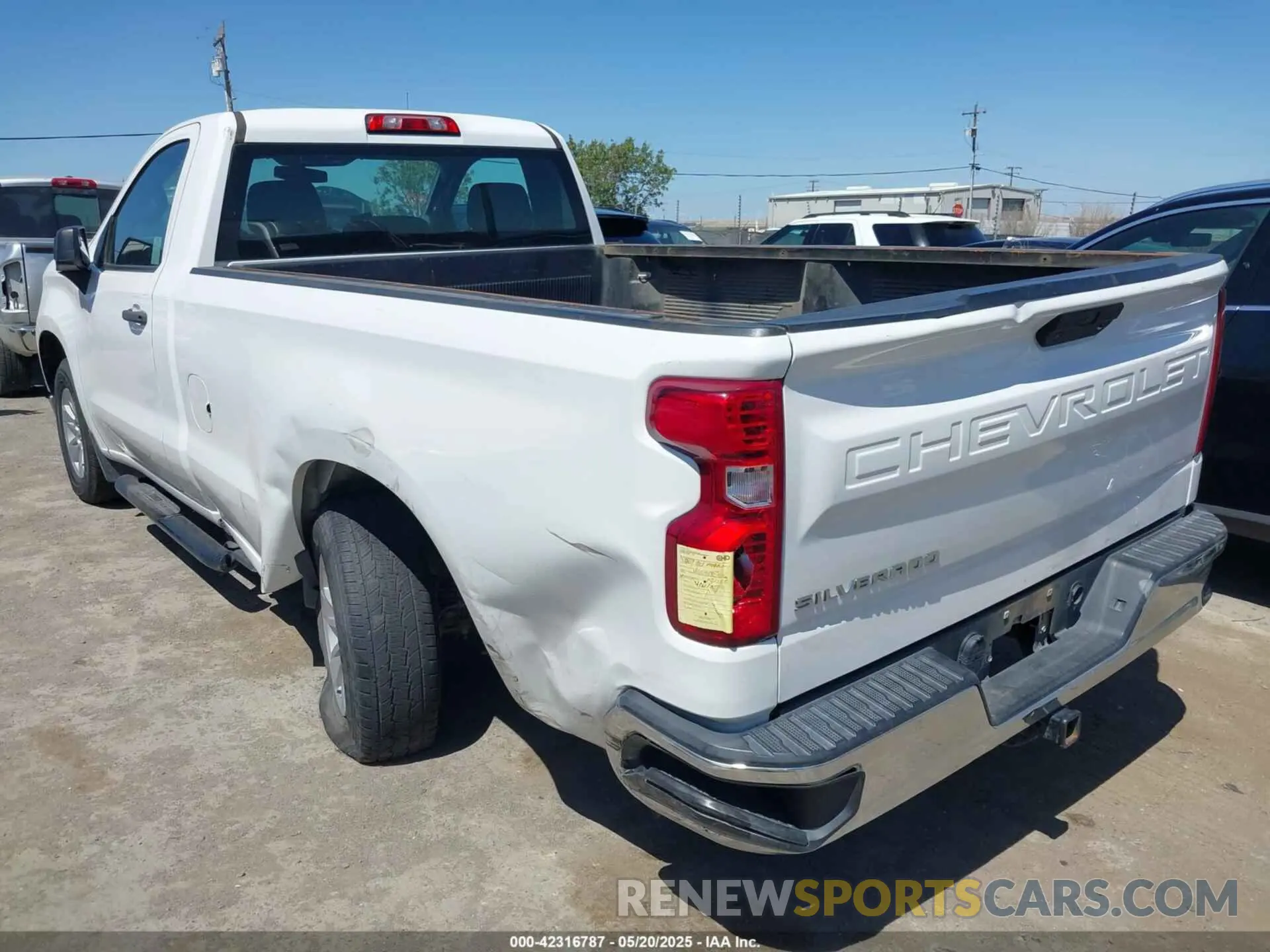 3 fotografías del automóvil dañado 3GCNWAEF1KG284129 CHEVROLET SILVERADO 1500 2019