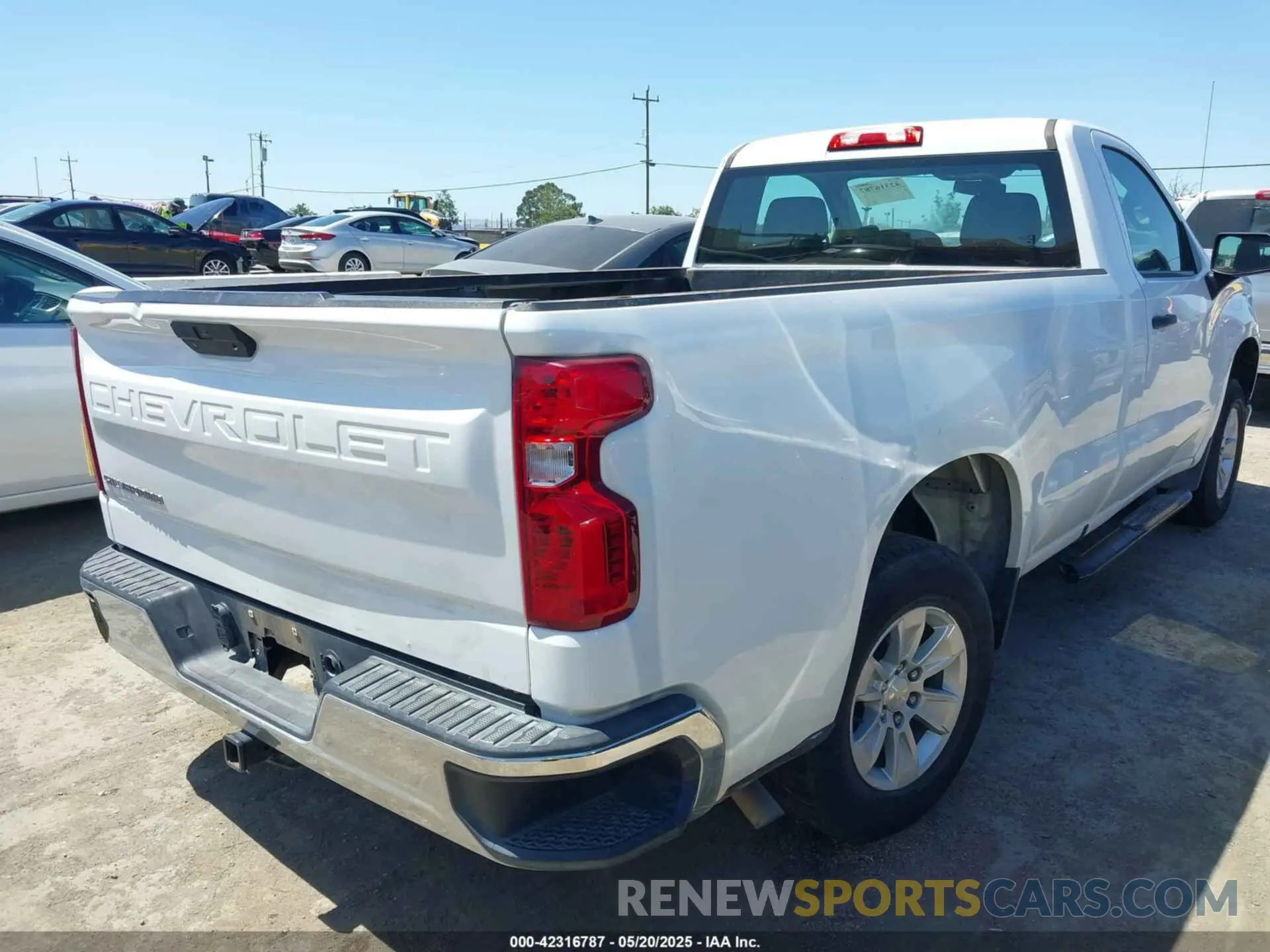 4 fotografías del automóvil dañado 3GCNWAEF1KG284129 CHEVROLET SILVERADO 1500 2019