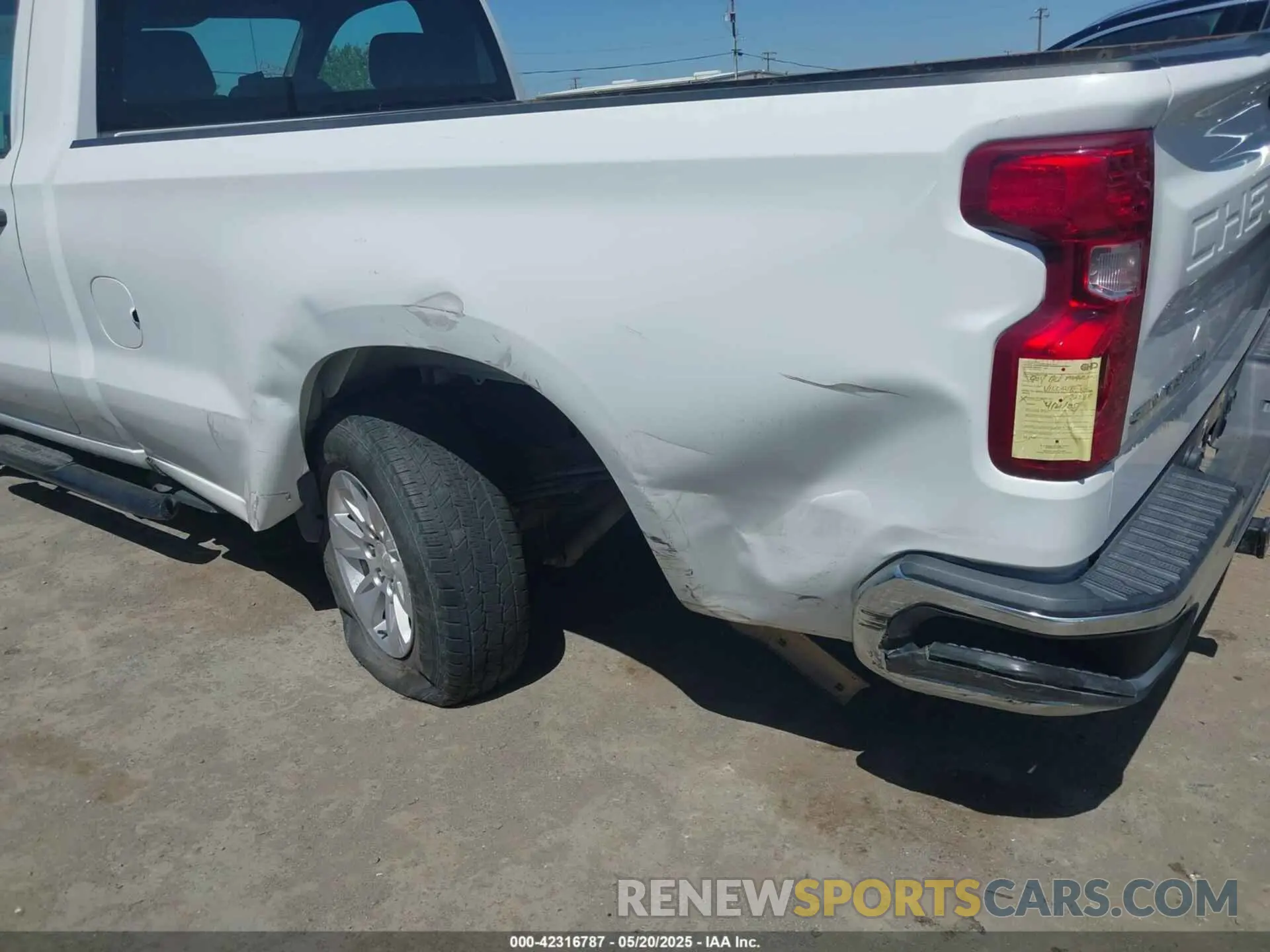 6 fotografías del automóvil dañado 3GCNWAEF1KG284129 CHEVROLET SILVERADO 1500 2019