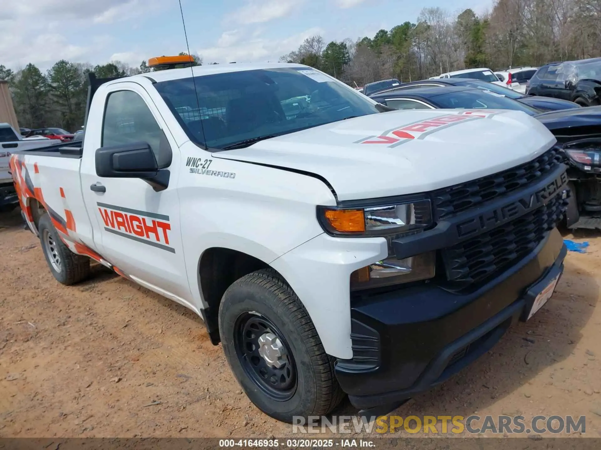 1 fotografías del automóvil dañado 3GCNWAEH0KG212727 CHEVROLET SILVERADO 1500 2019