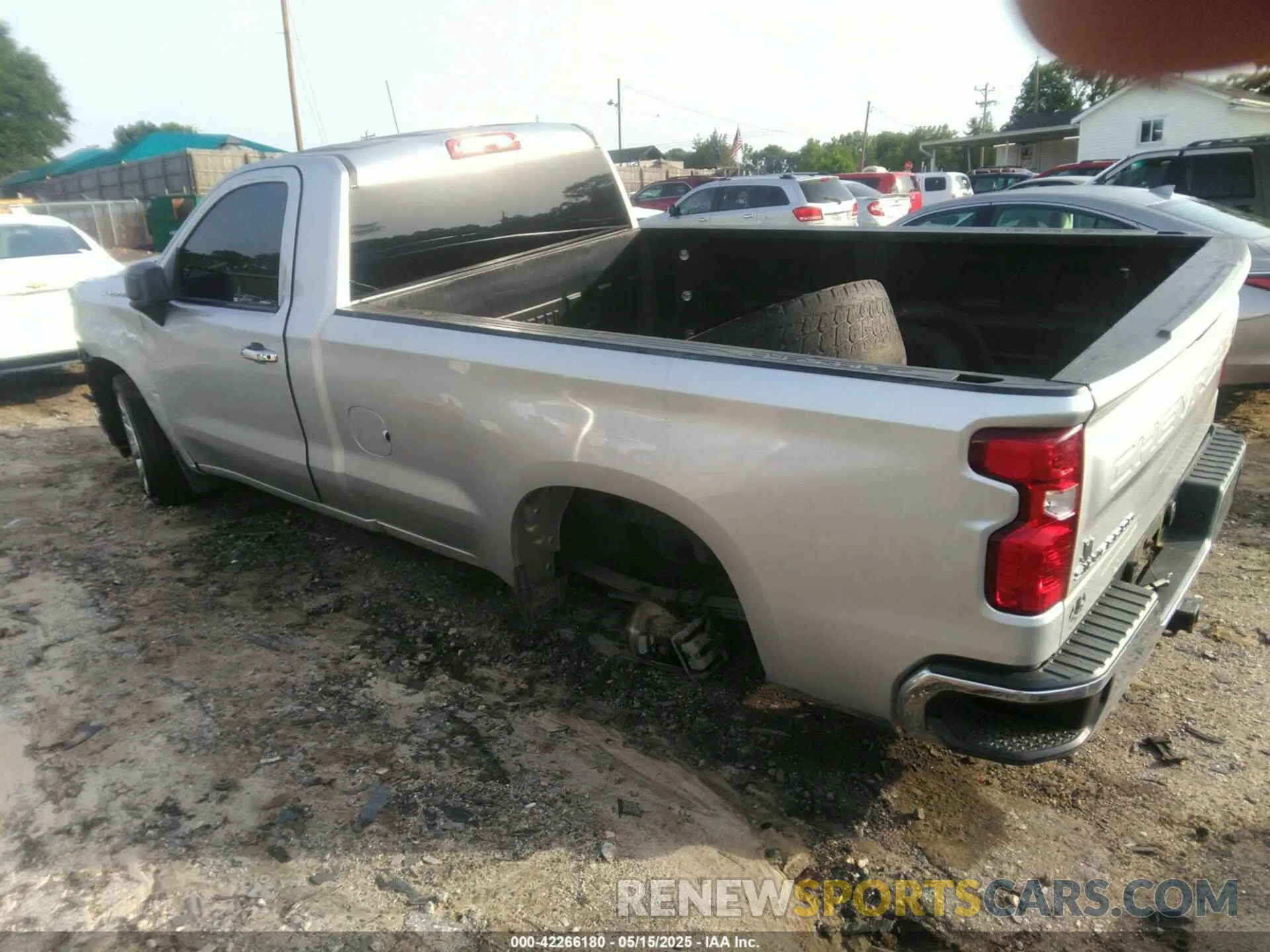 3 fotografías del automóvil dañado 3GCNWAEH8KG292486 CHEVROLET SILVERADO 1500 2019