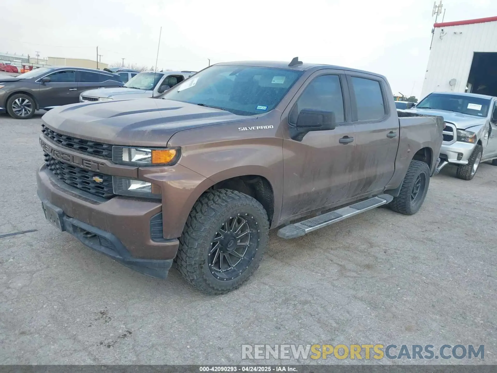 2 fotografías del automóvil dañado 3GCPWBEH3KG230623 CHEVROLET SILVERADO 1500 2019