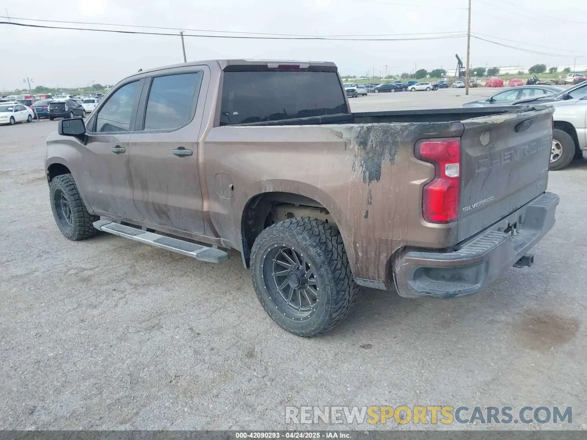 3 fotografías del automóvil dañado 3GCPWBEH3KG230623 CHEVROLET SILVERADO 1500 2019