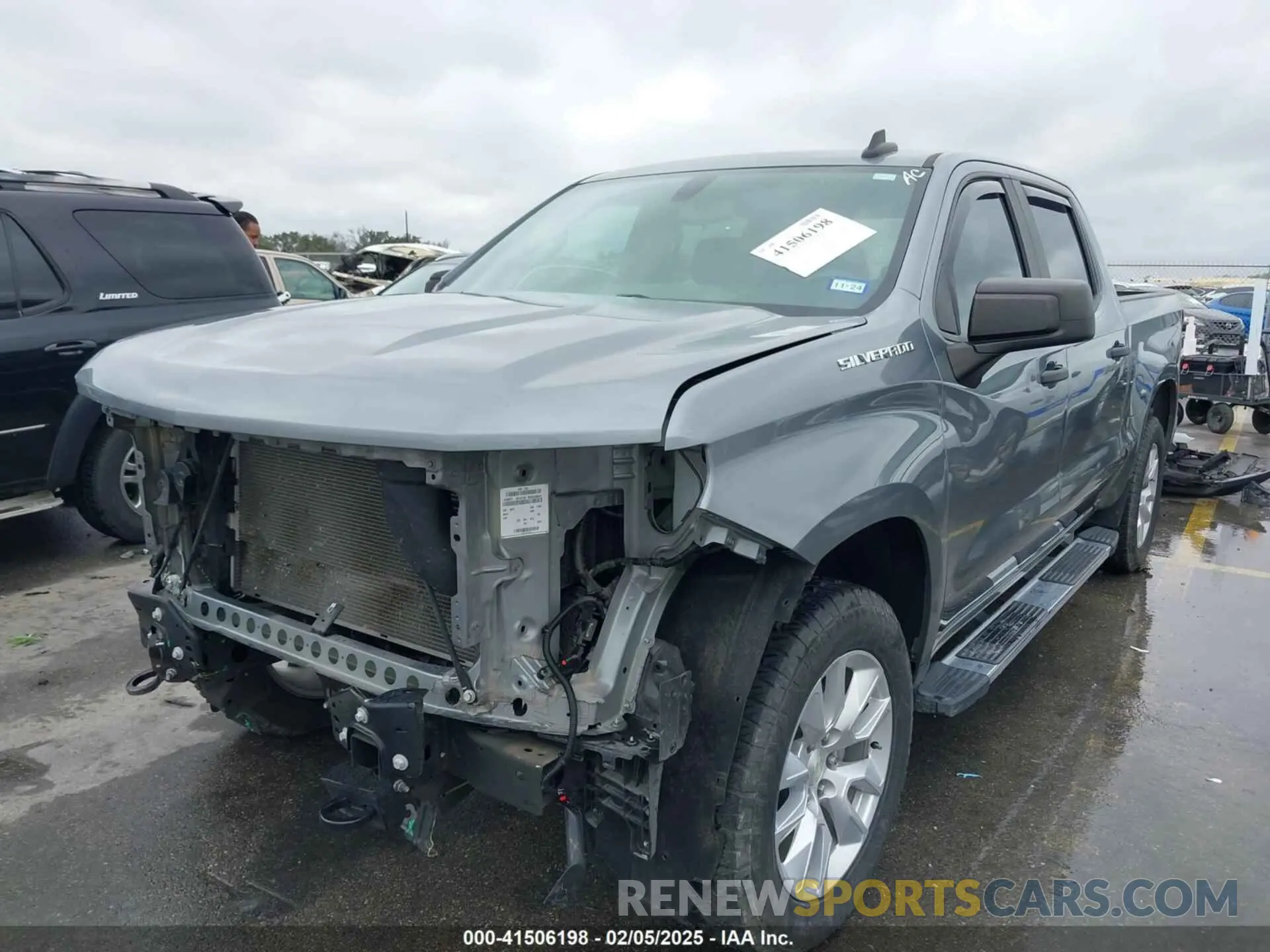 2 fotografías del automóvil dañado 3GCPWBEH4KG227181 CHEVROLET SILVERADO 1500 2019