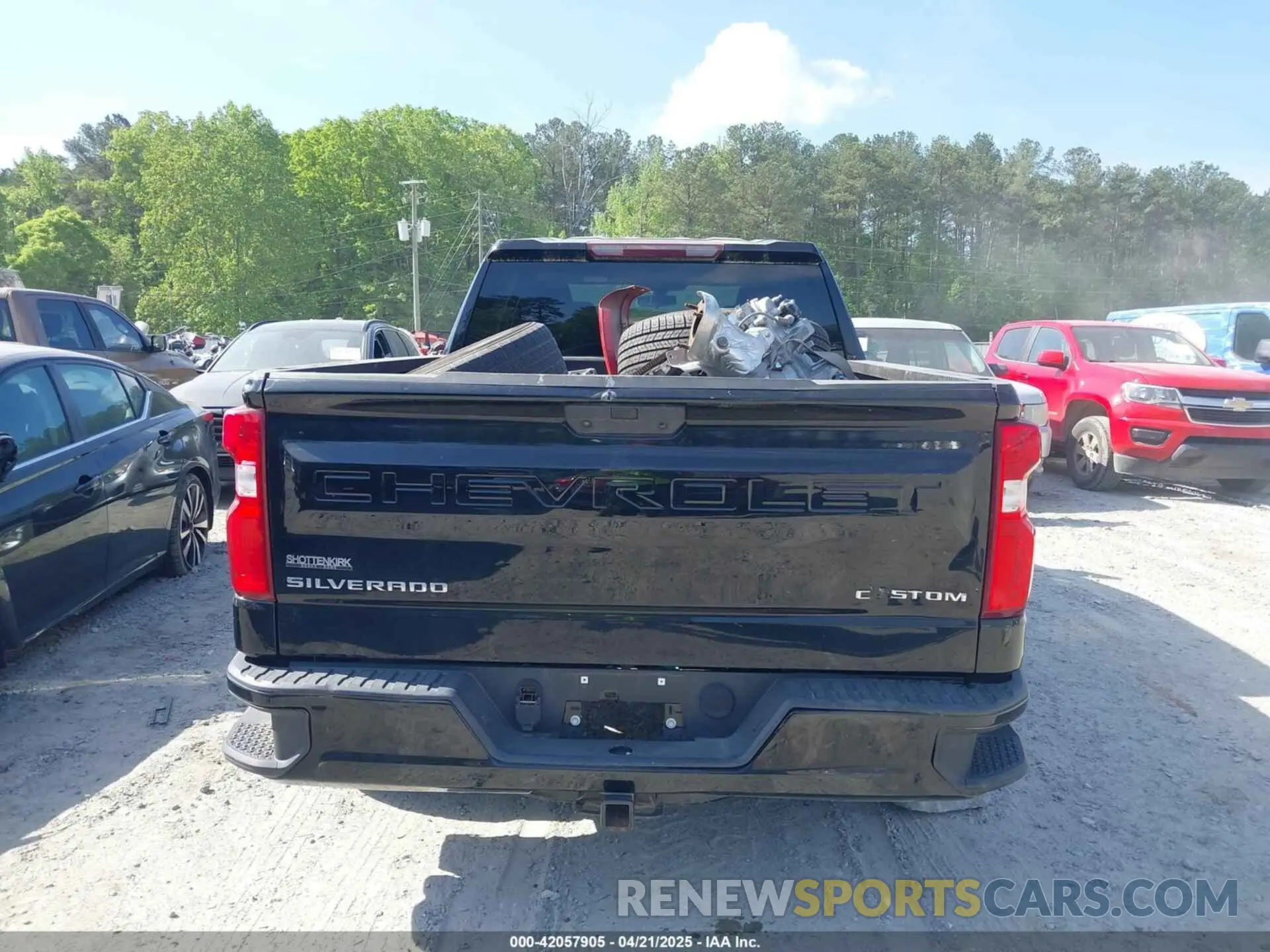 17 fotografías del automóvil dañado 3GCPWBEH7KG268677 CHEVROLET SILVERADO 1500 2019