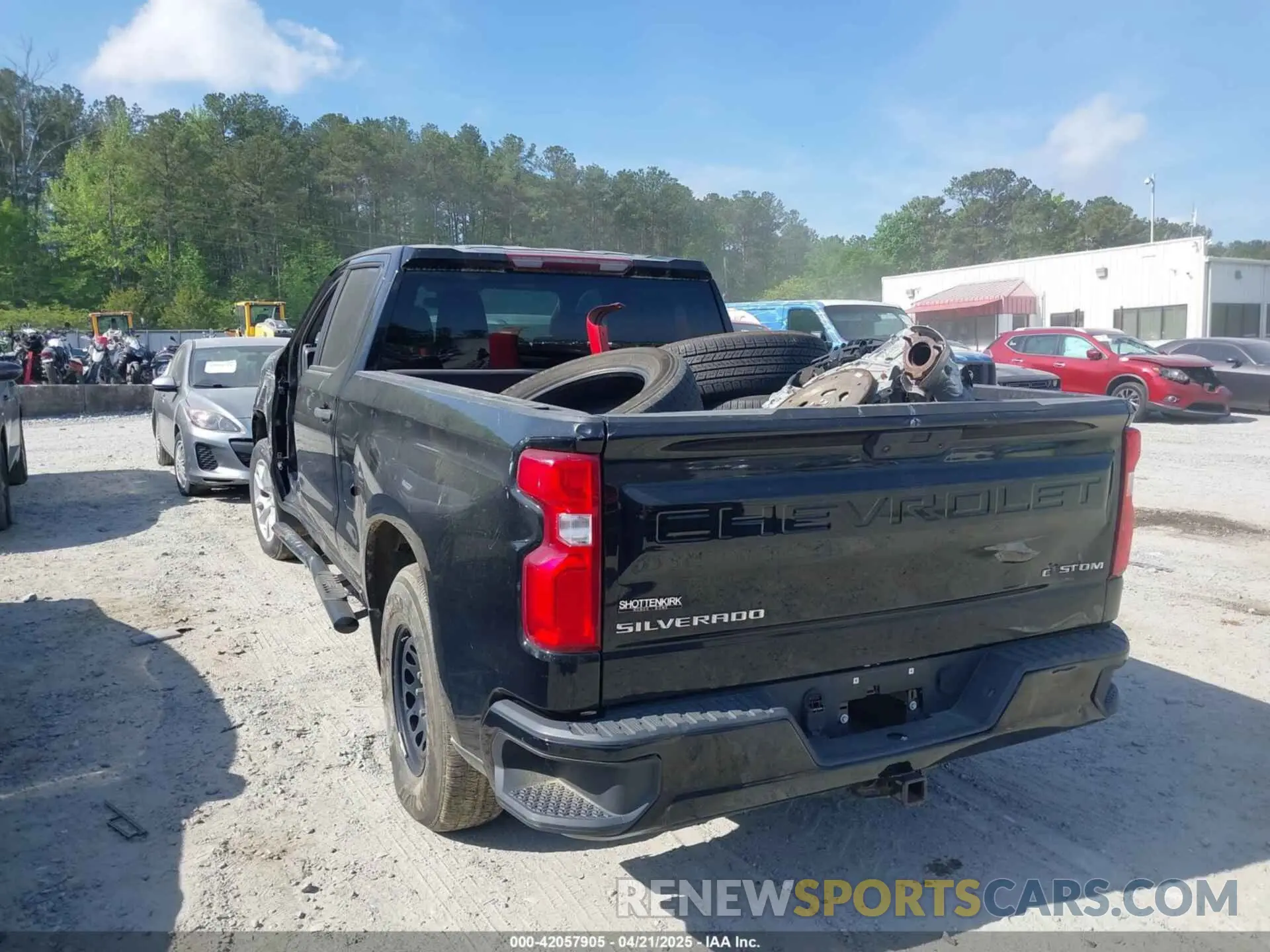 3 fotografías del automóvil dañado 3GCPWBEH7KG268677 CHEVROLET SILVERADO 1500 2019