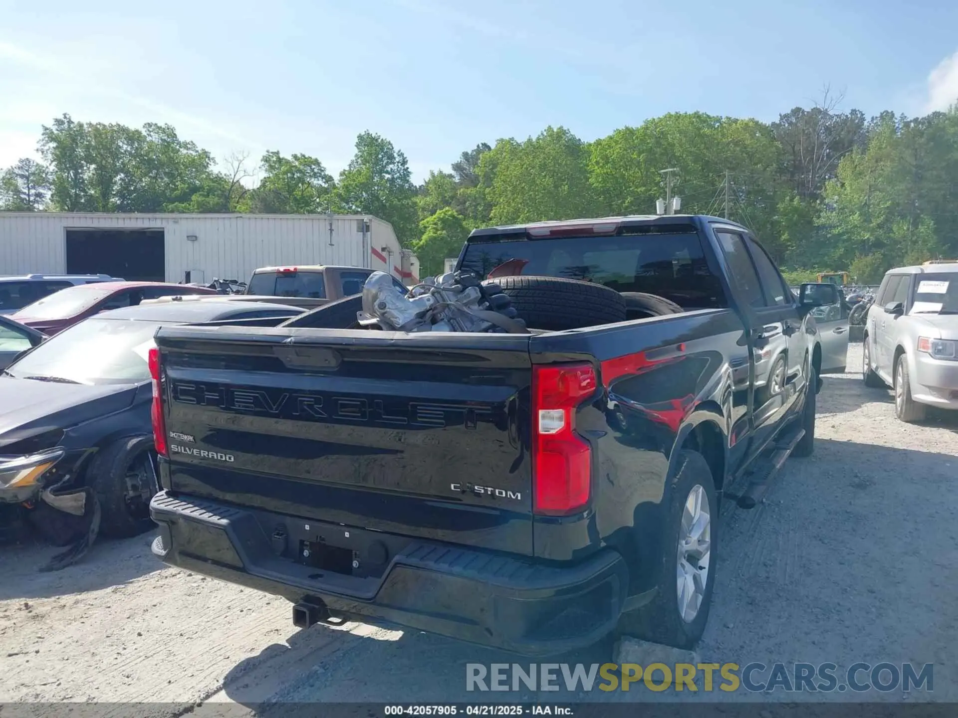 4 fotografías del automóvil dañado 3GCPWBEH7KG268677 CHEVROLET SILVERADO 1500 2019